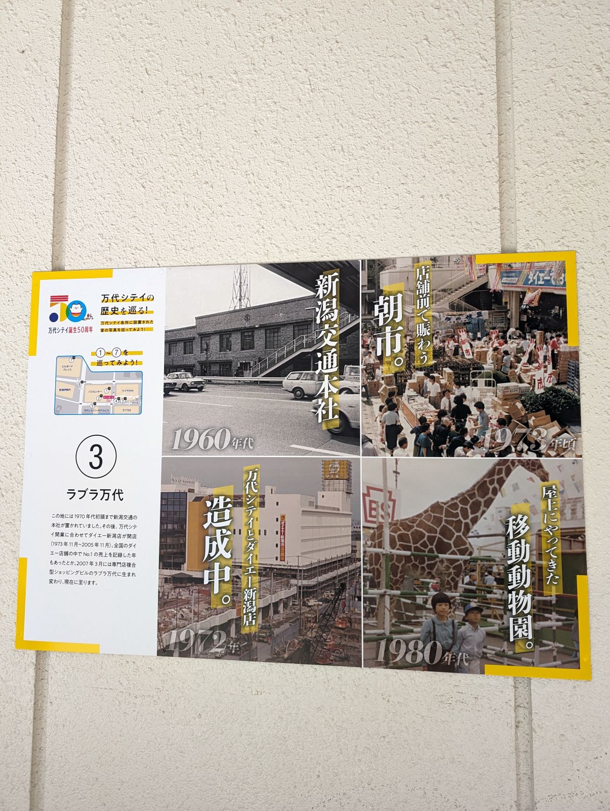 万代シテイの歴史