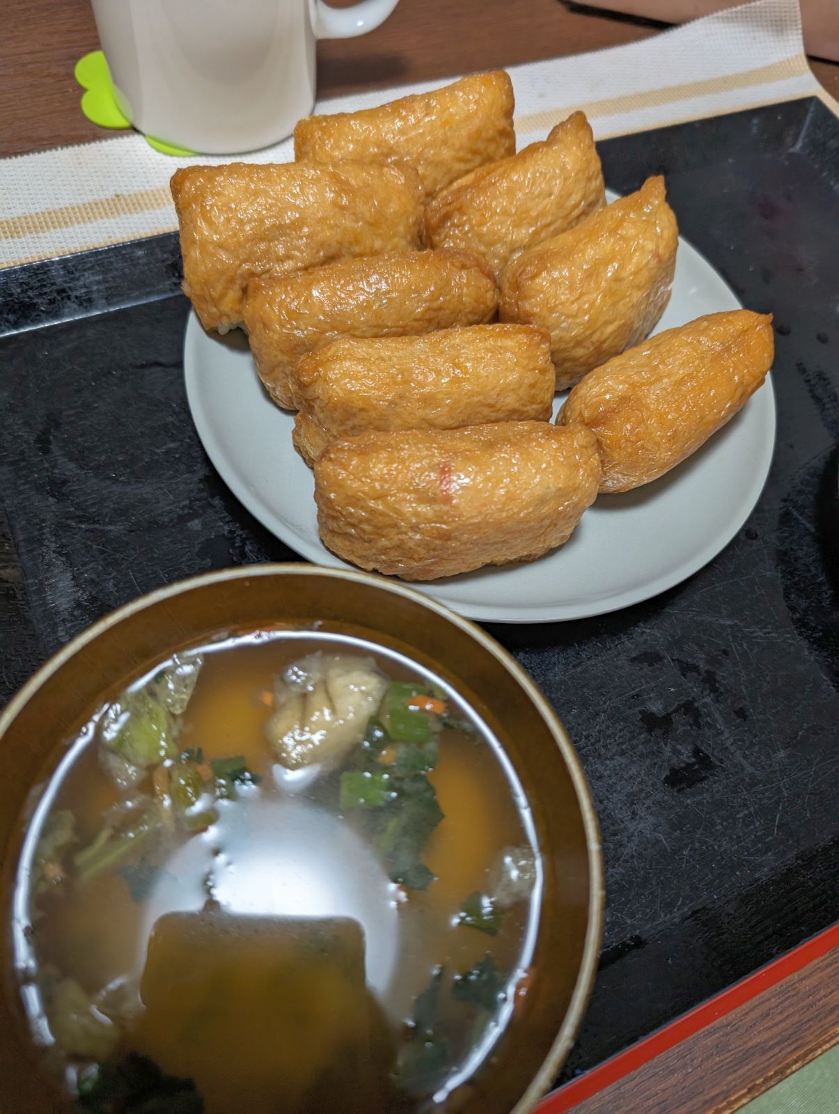 本日の朝食兼昼食