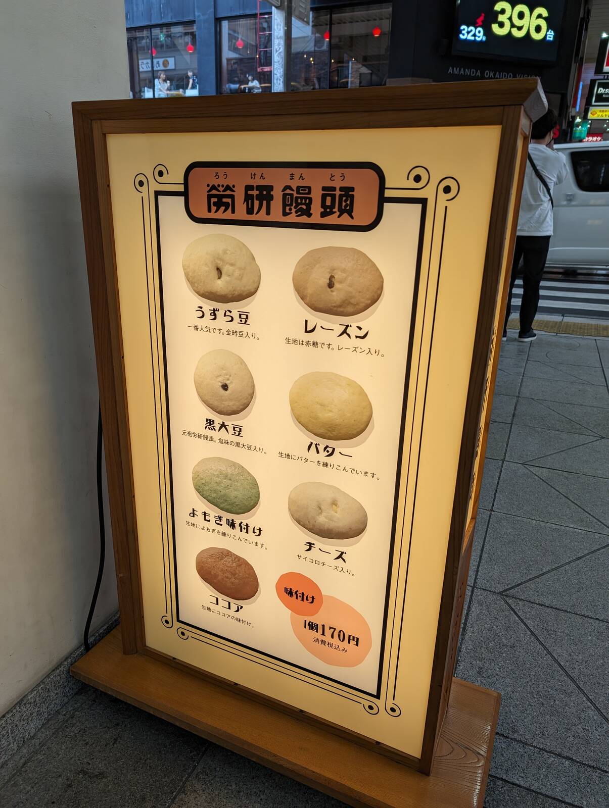 労研饅頭の種類