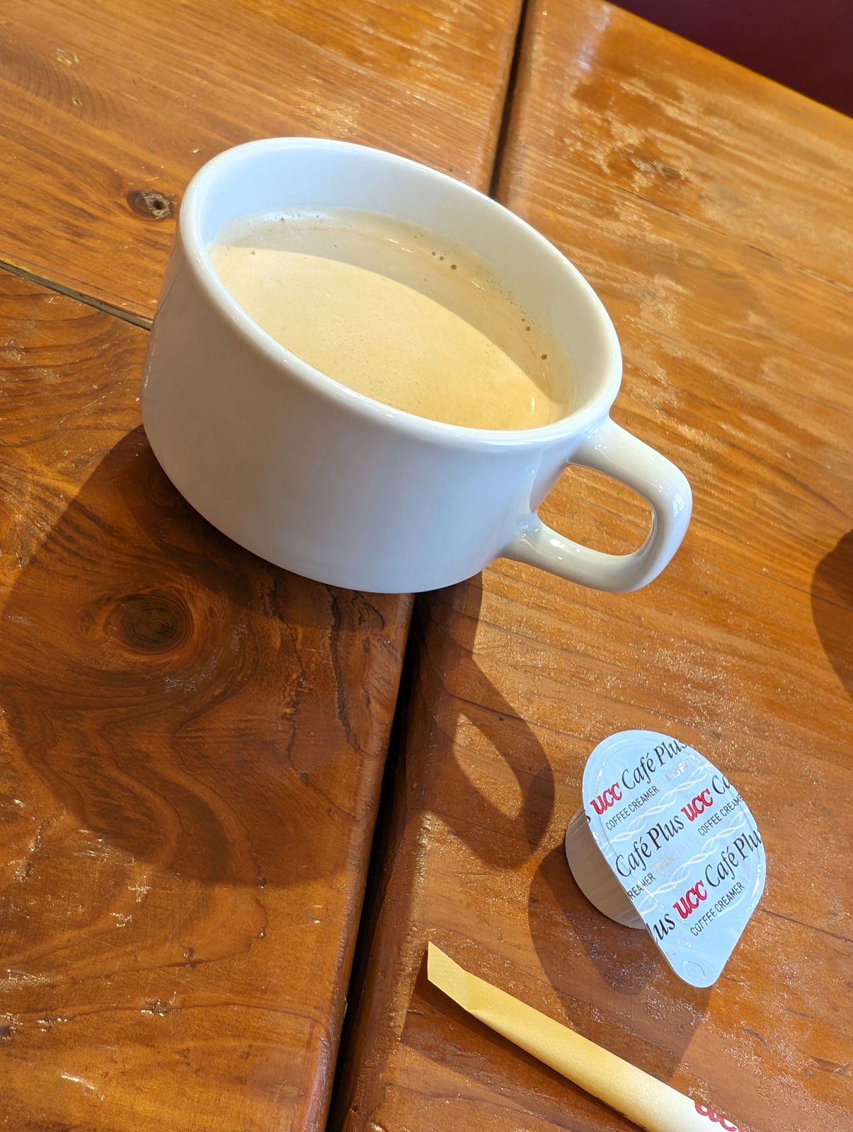 食後のコーヒー
