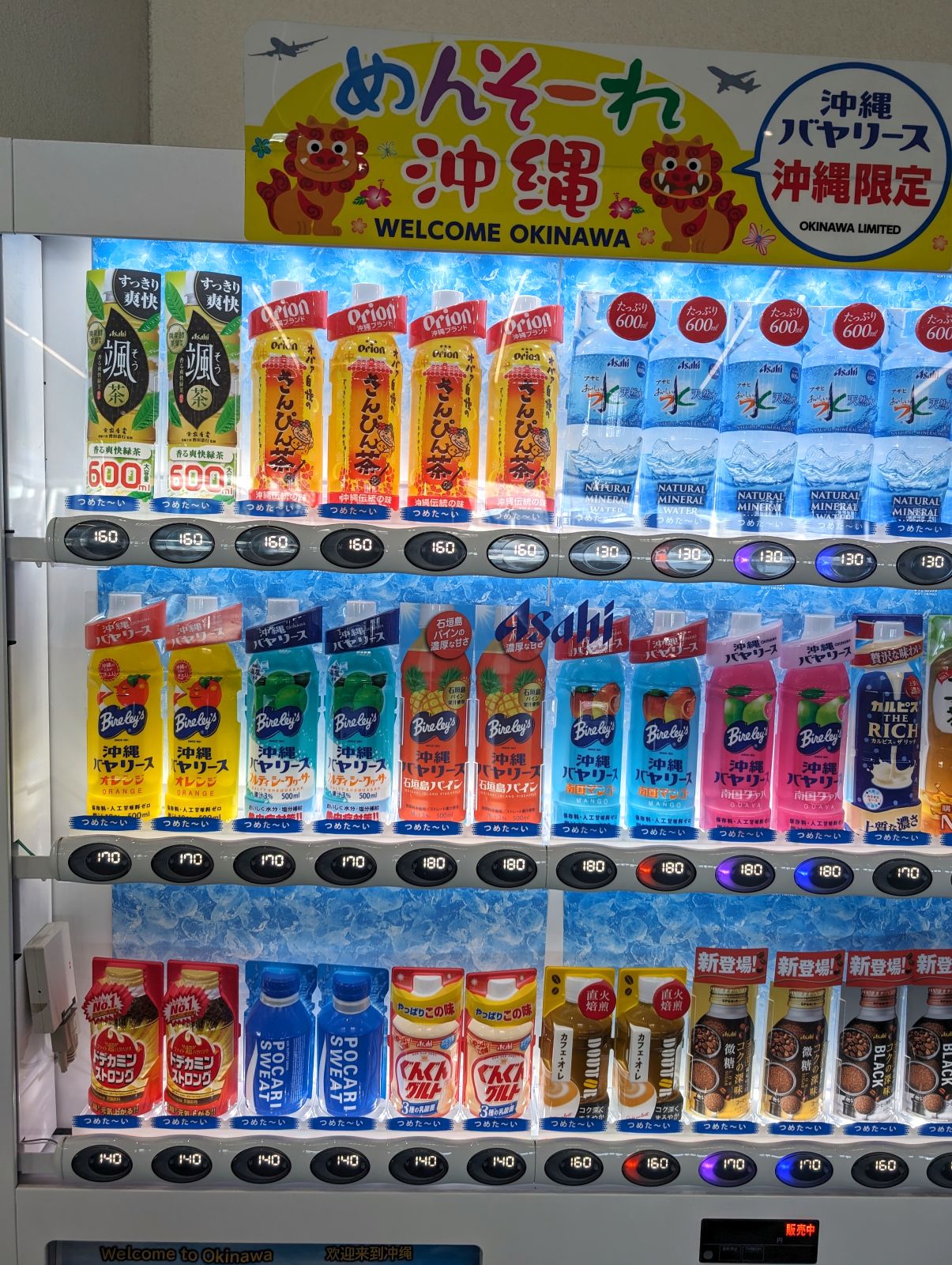 沖縄バヤリースの種類