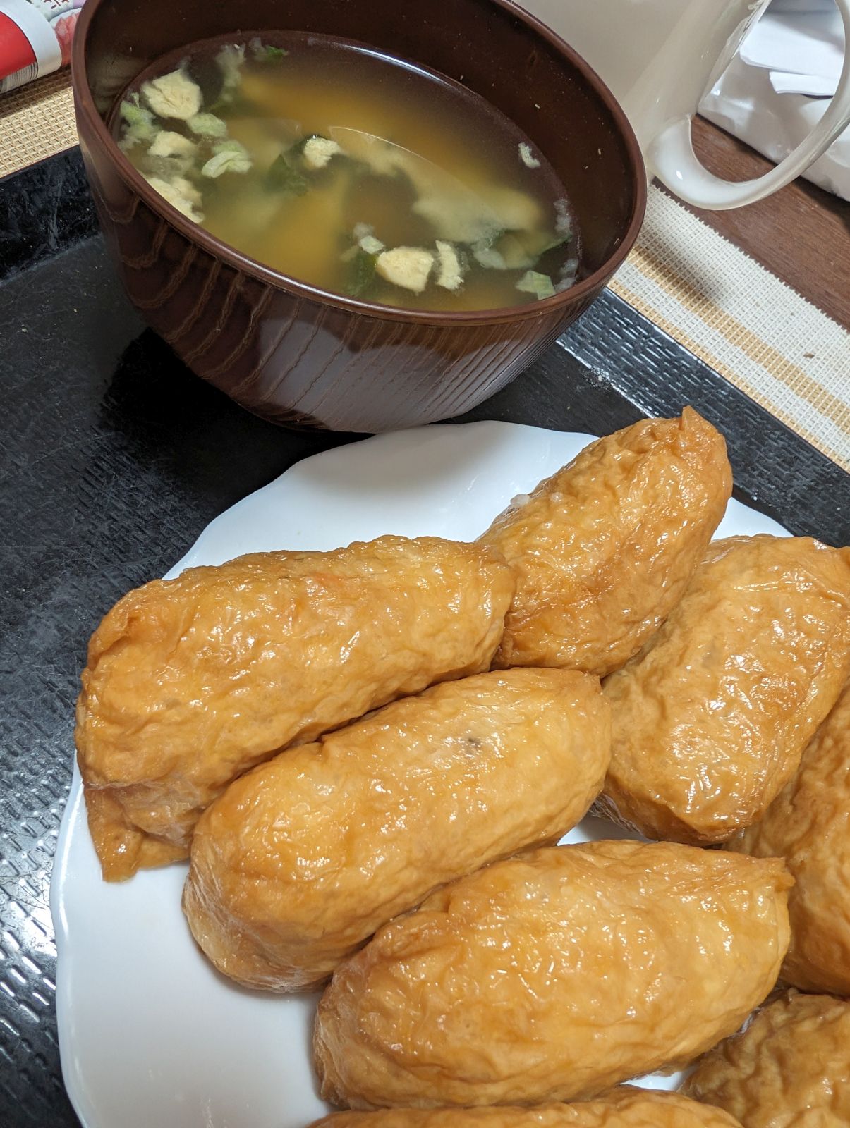 本日の朝食兼昼食