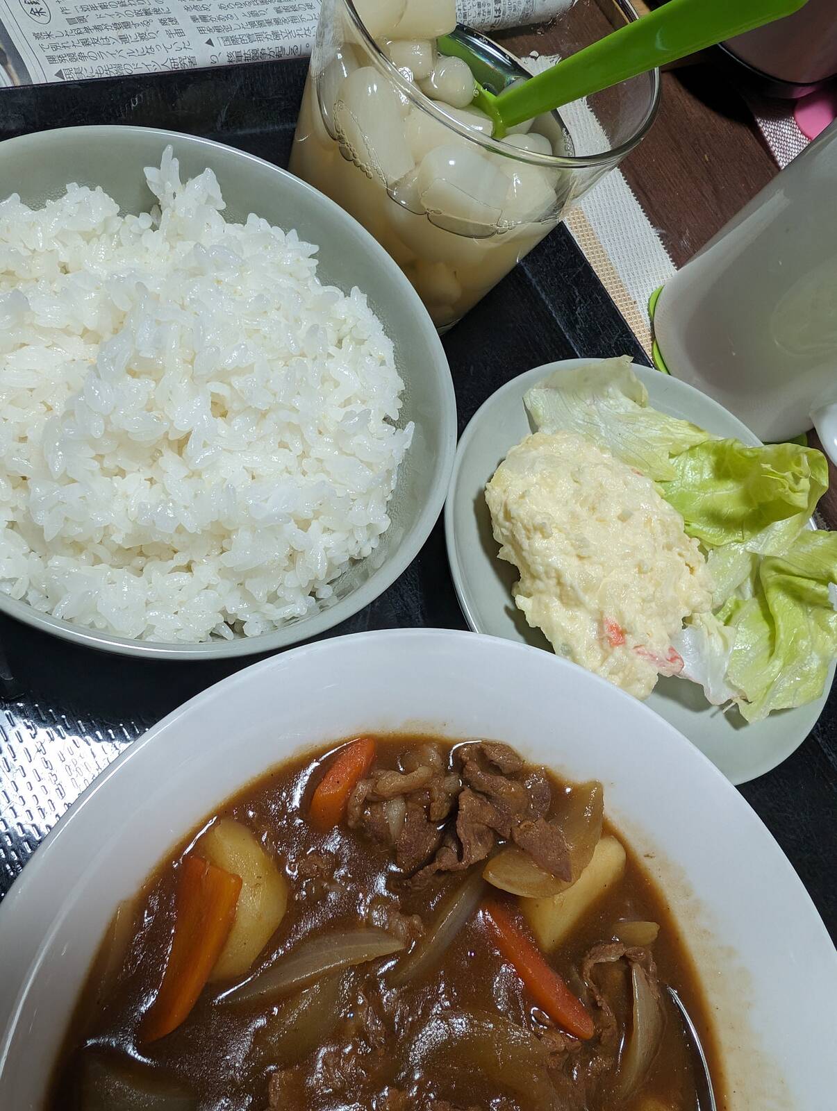 本日の夕食