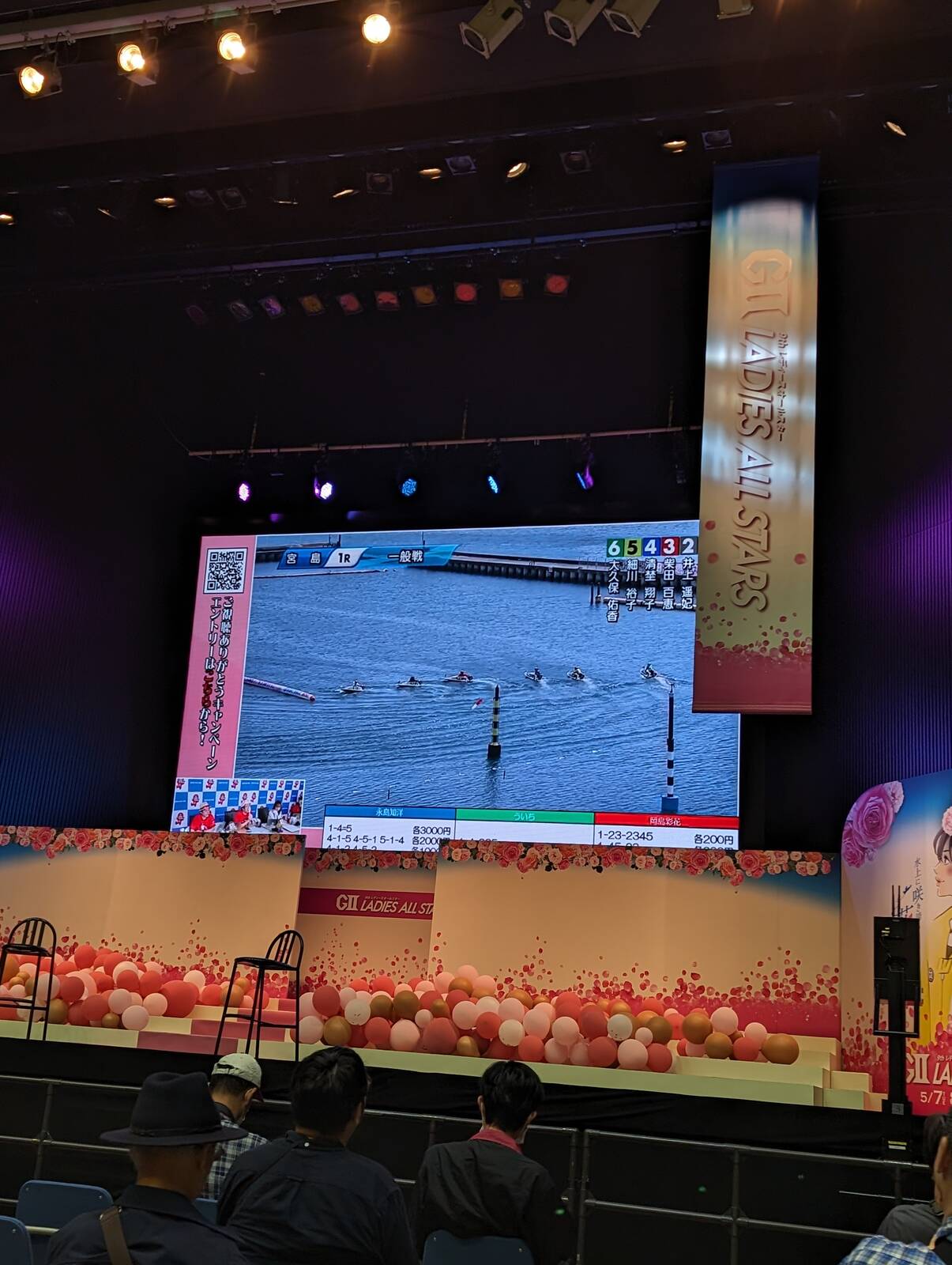 イベント会場でYoutube中継