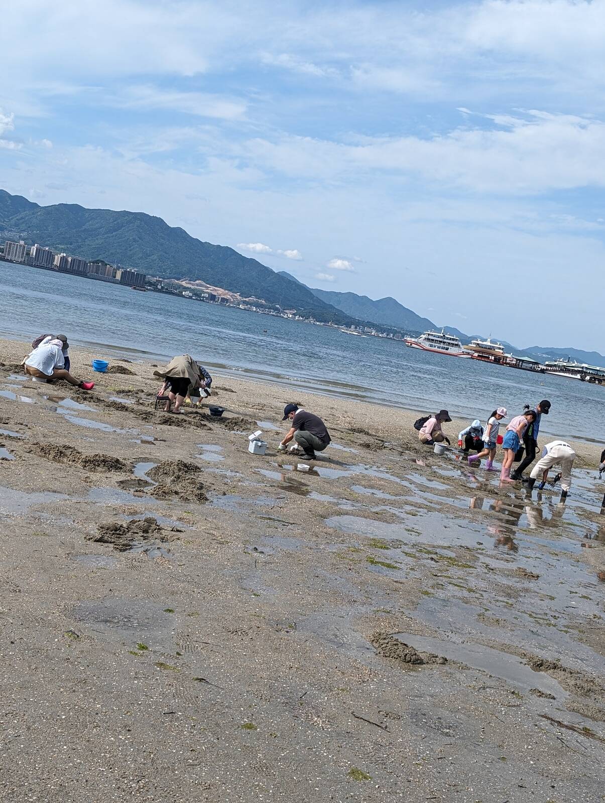 潮干狩り
