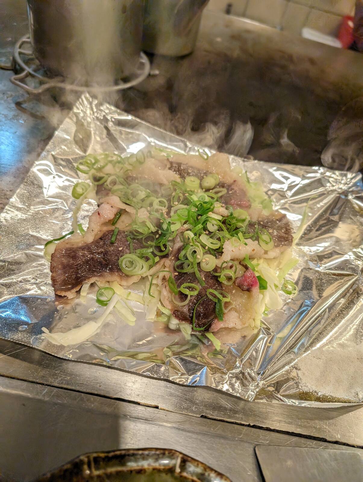 ネギ塩風