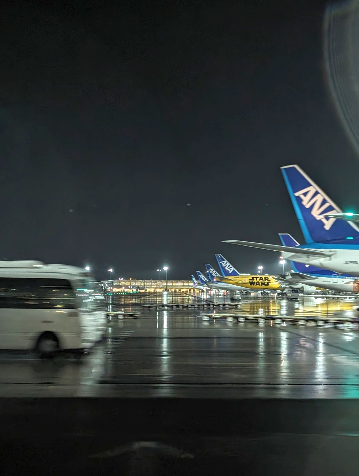 飛行機の駐機