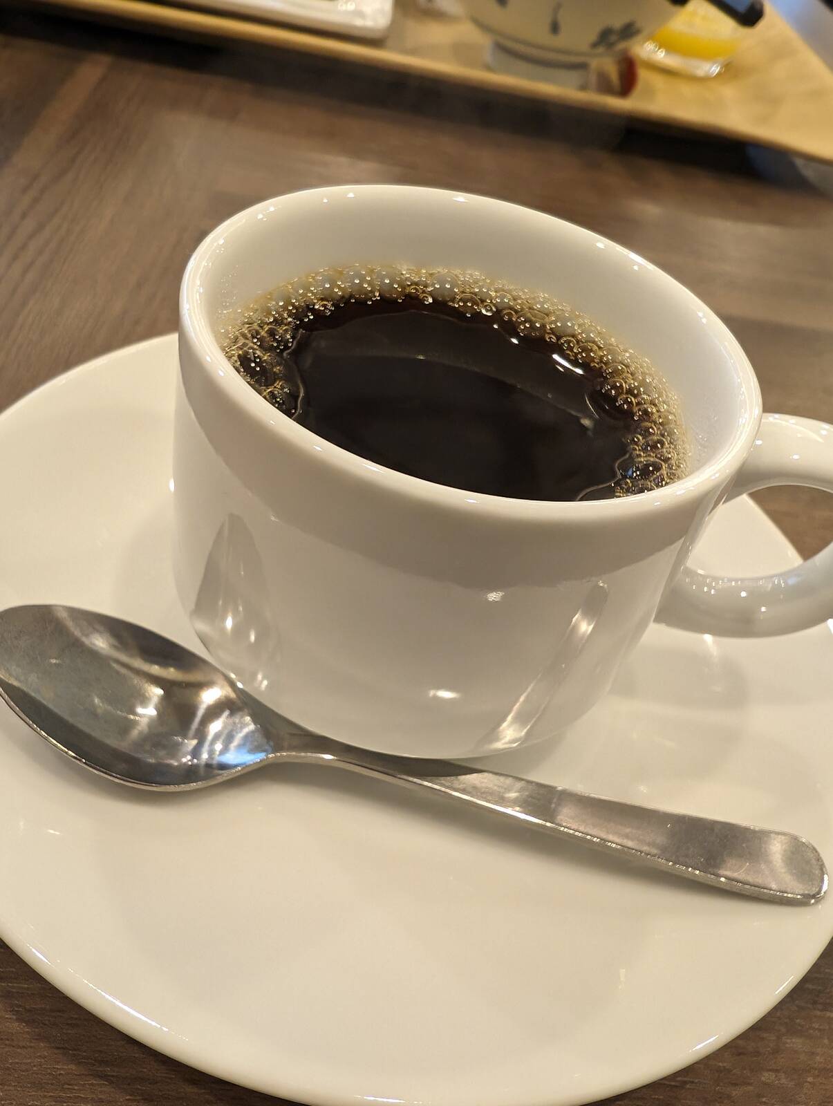 食後のコーヒー