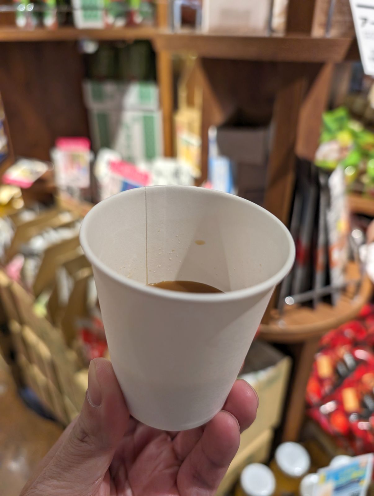 本日の追いコーヒー