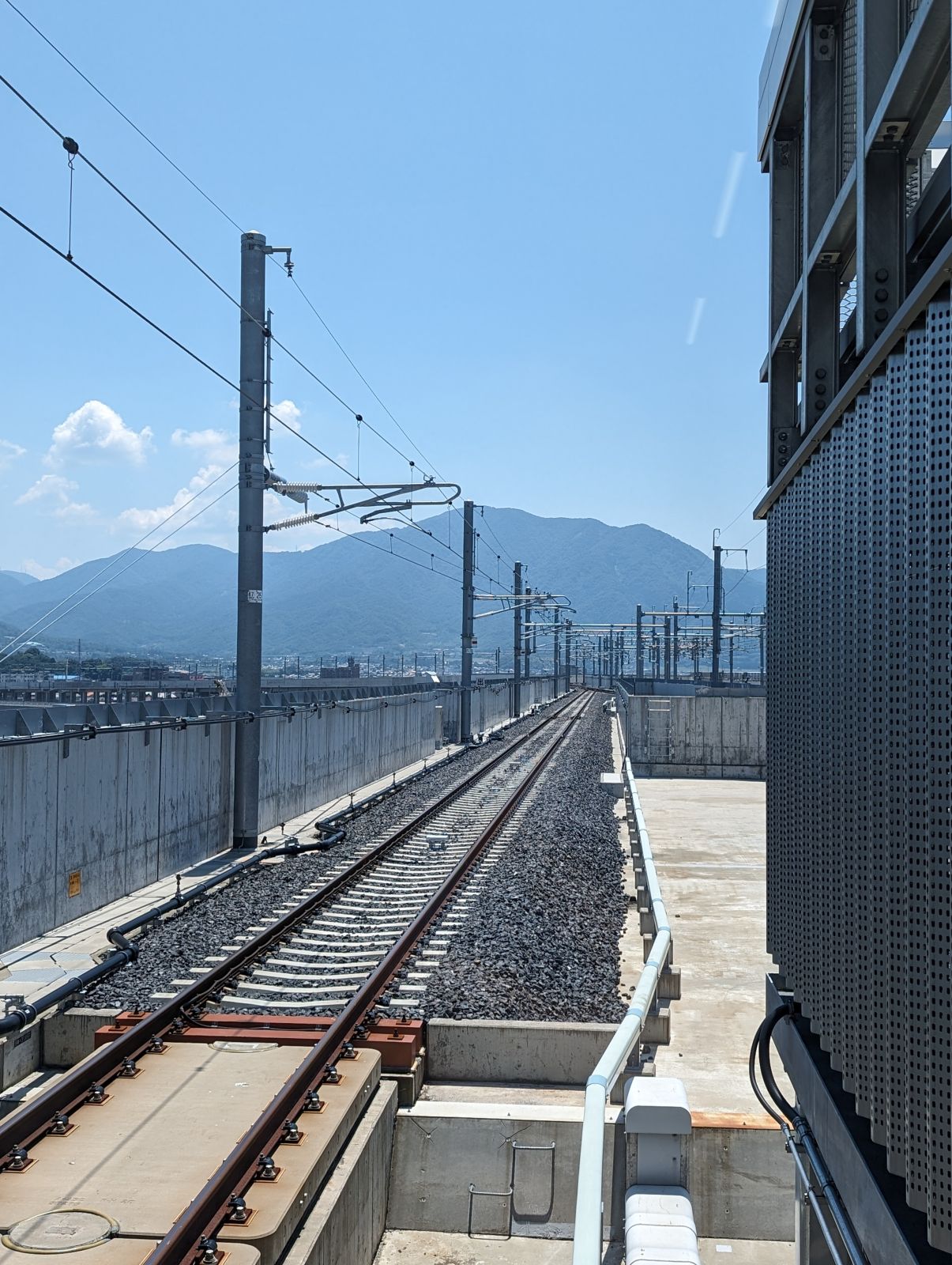 敦賀から先の線路