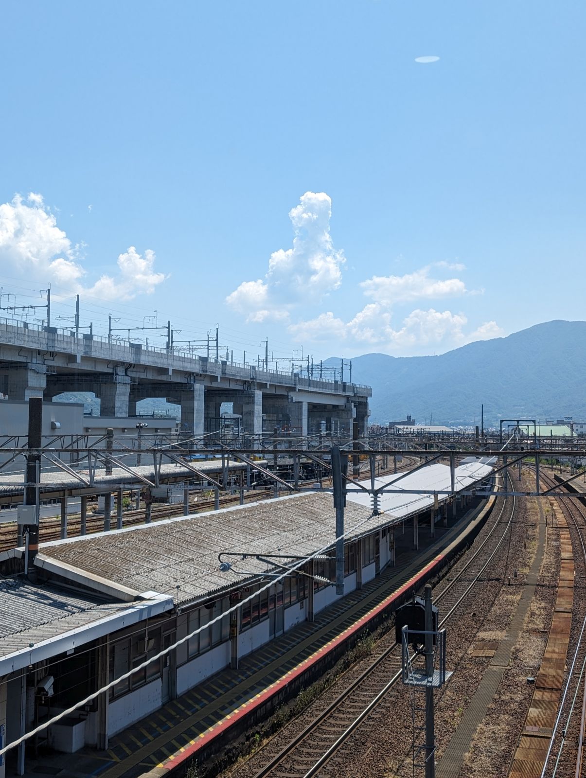 新幹線の線路