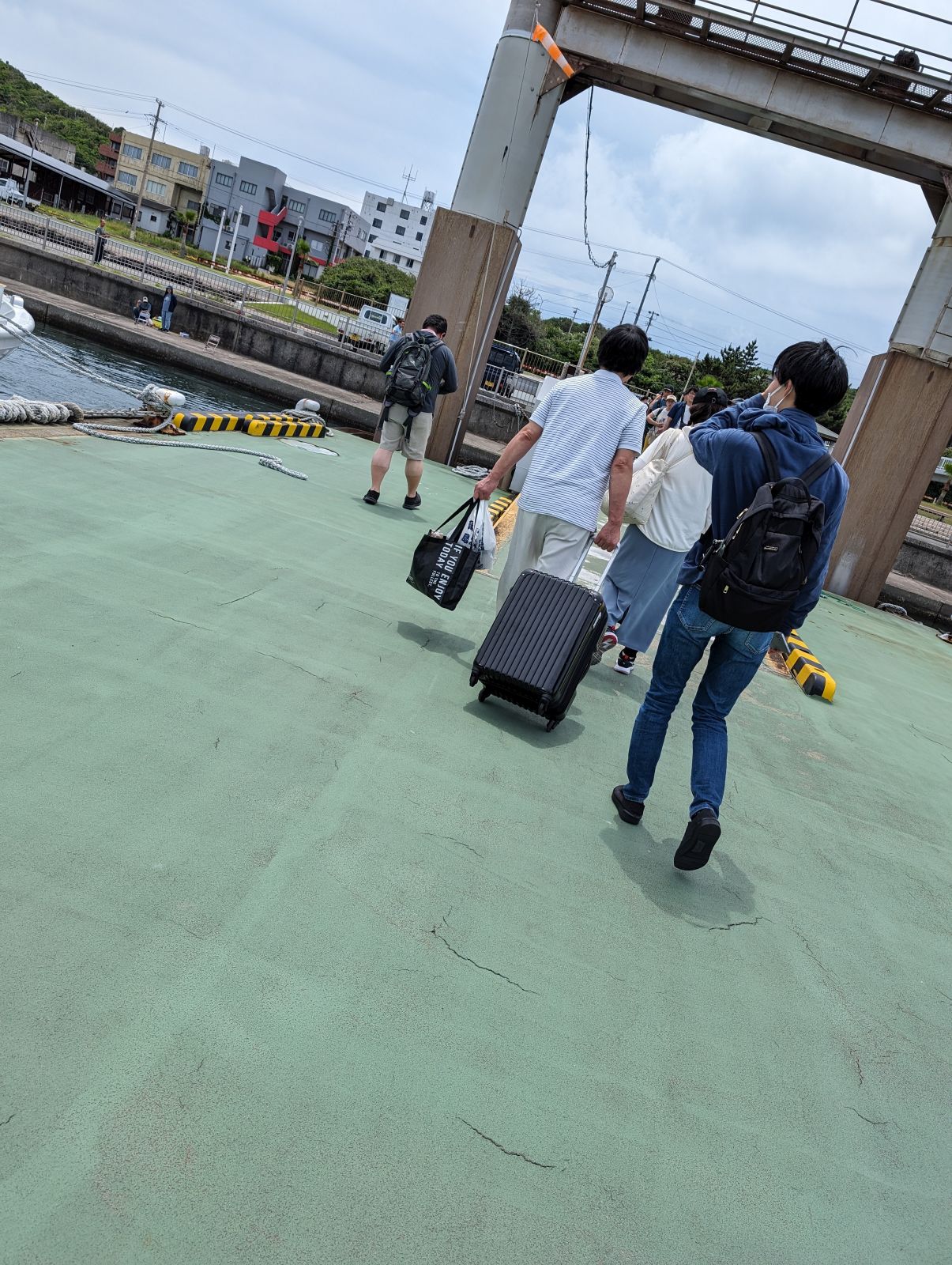 渥美半島上陸