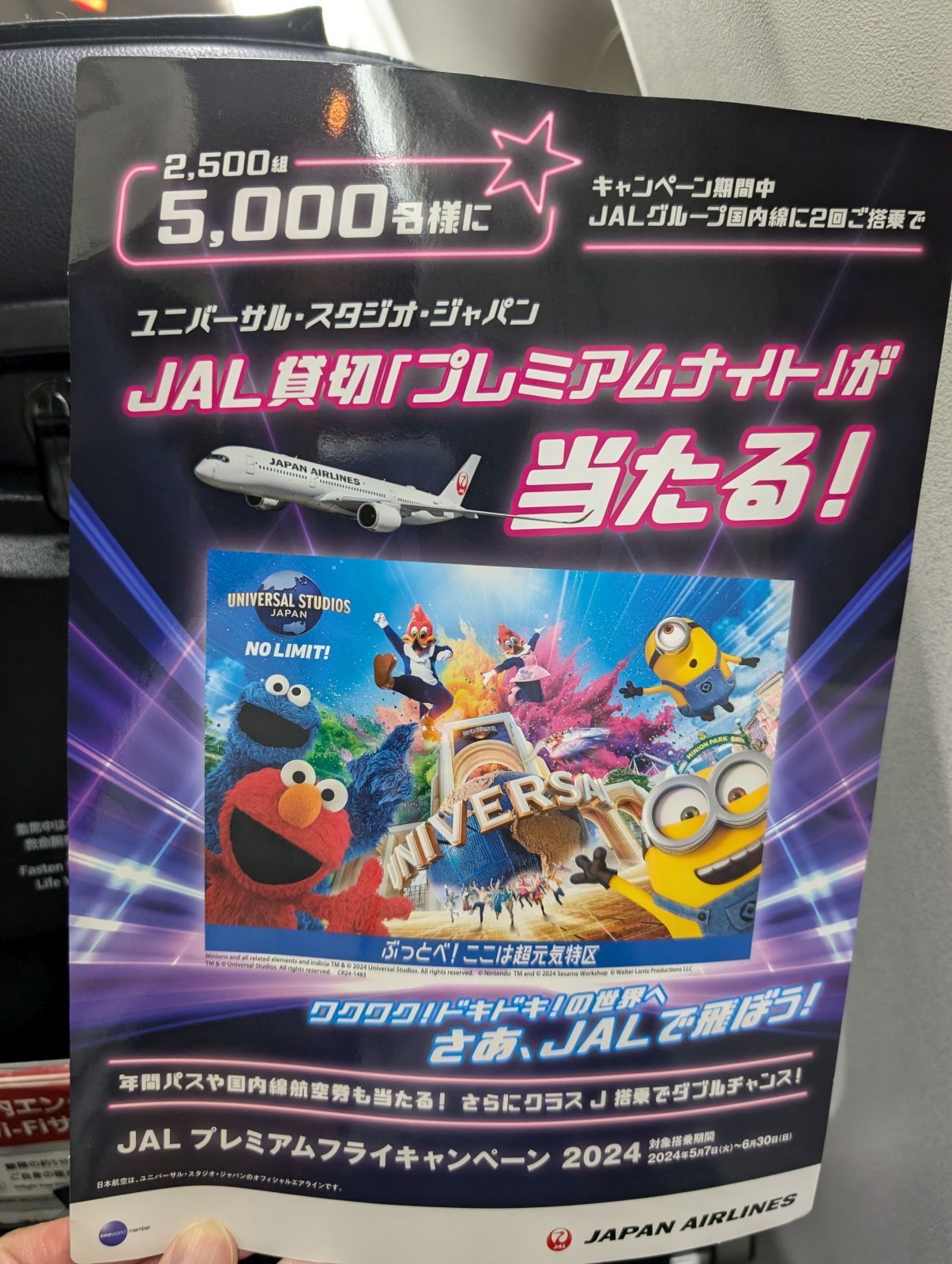 JAL貸切「プレミアムナイト」