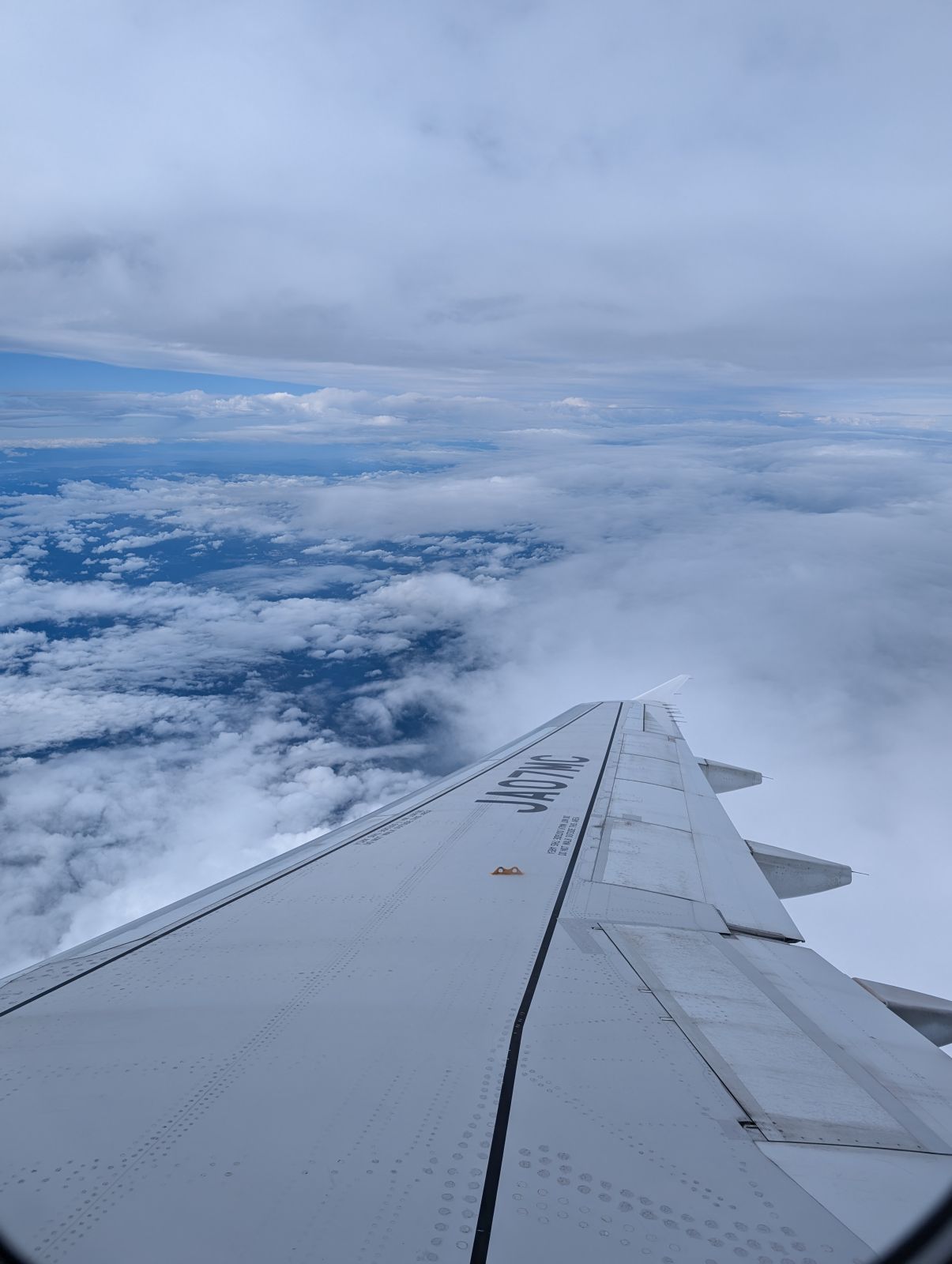 現在の空模様