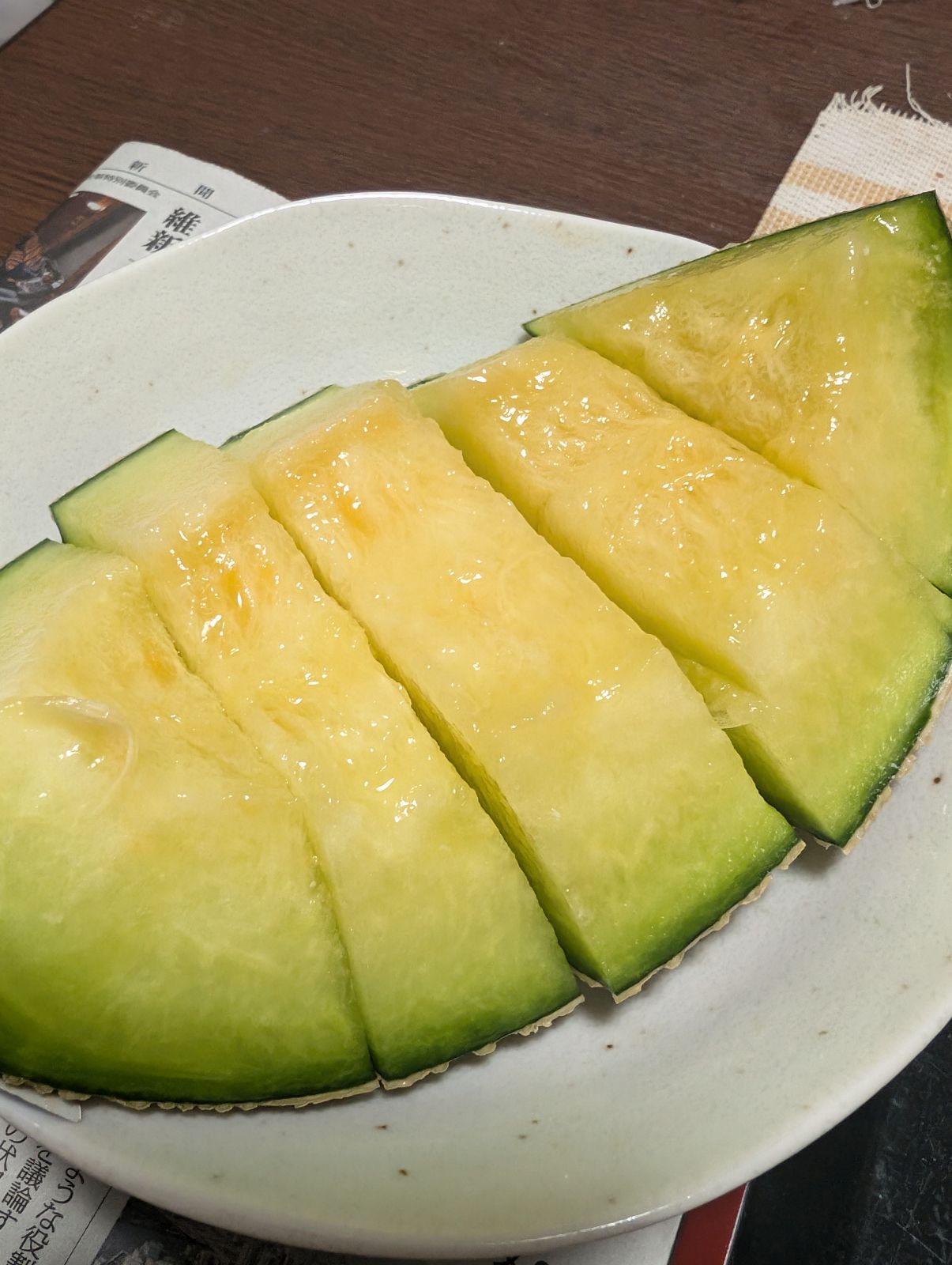 食後のデザート