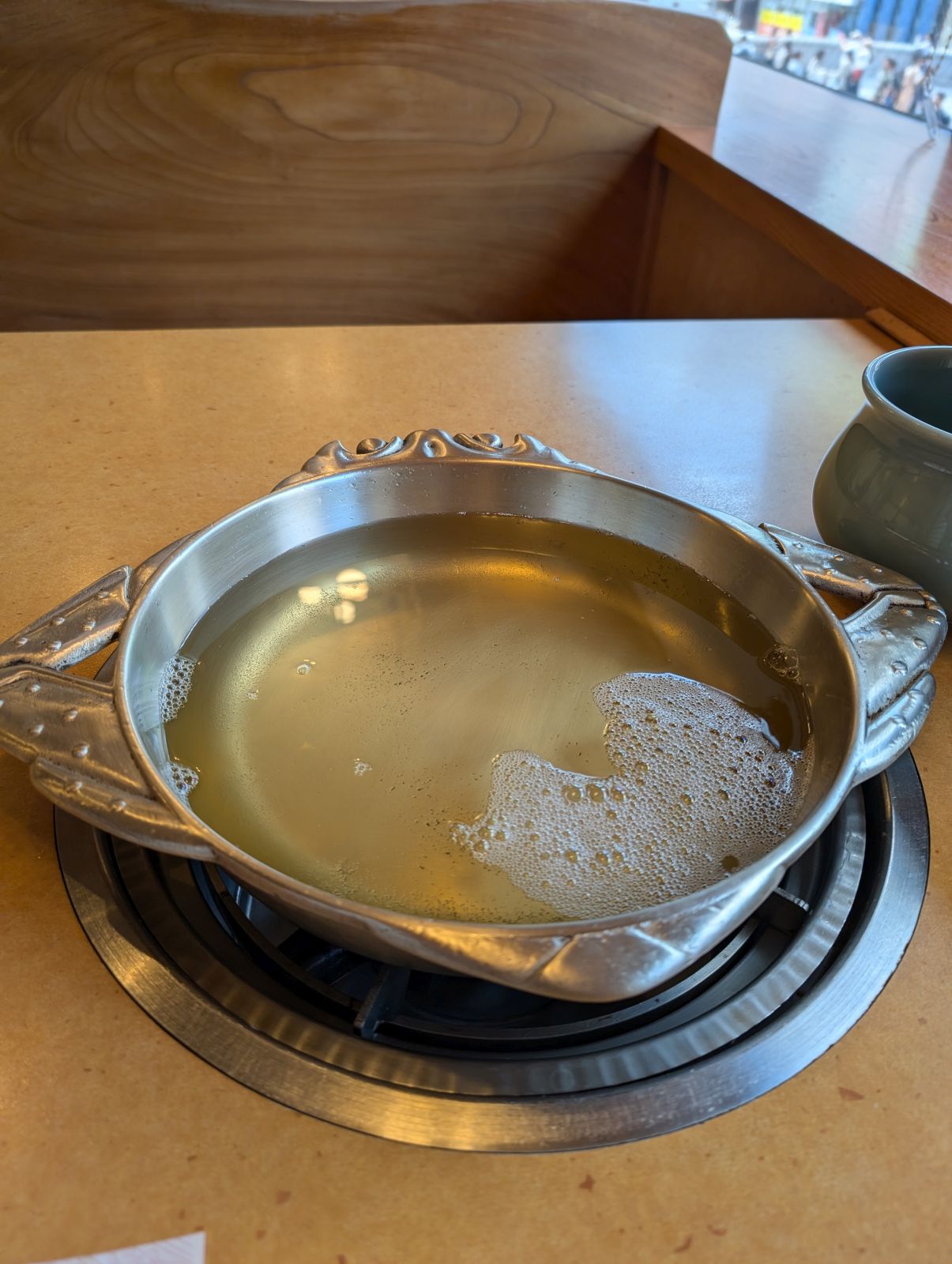 鍋の準備