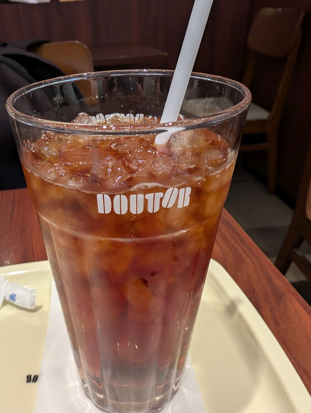 ドトール来店