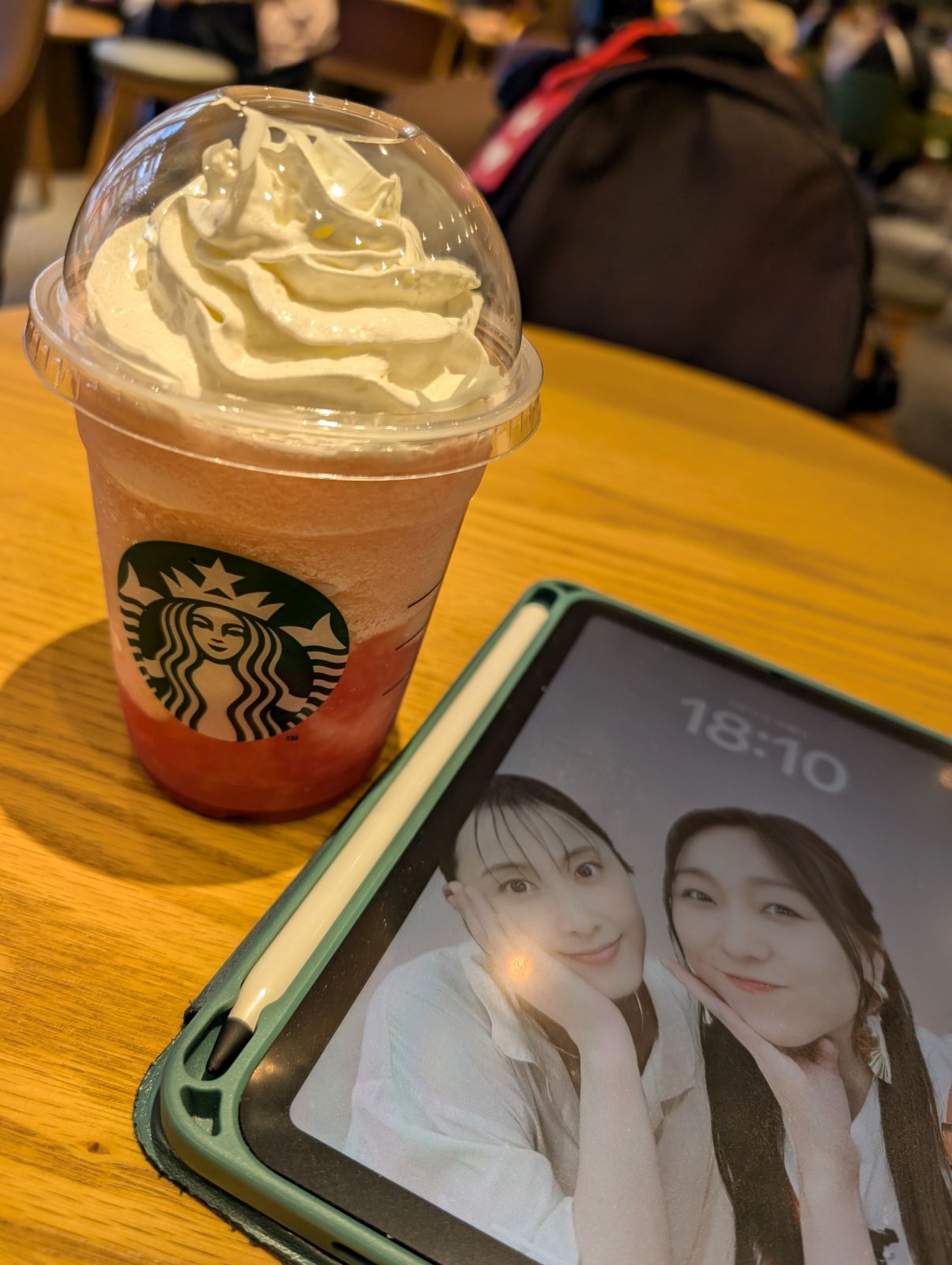 スタバ来店