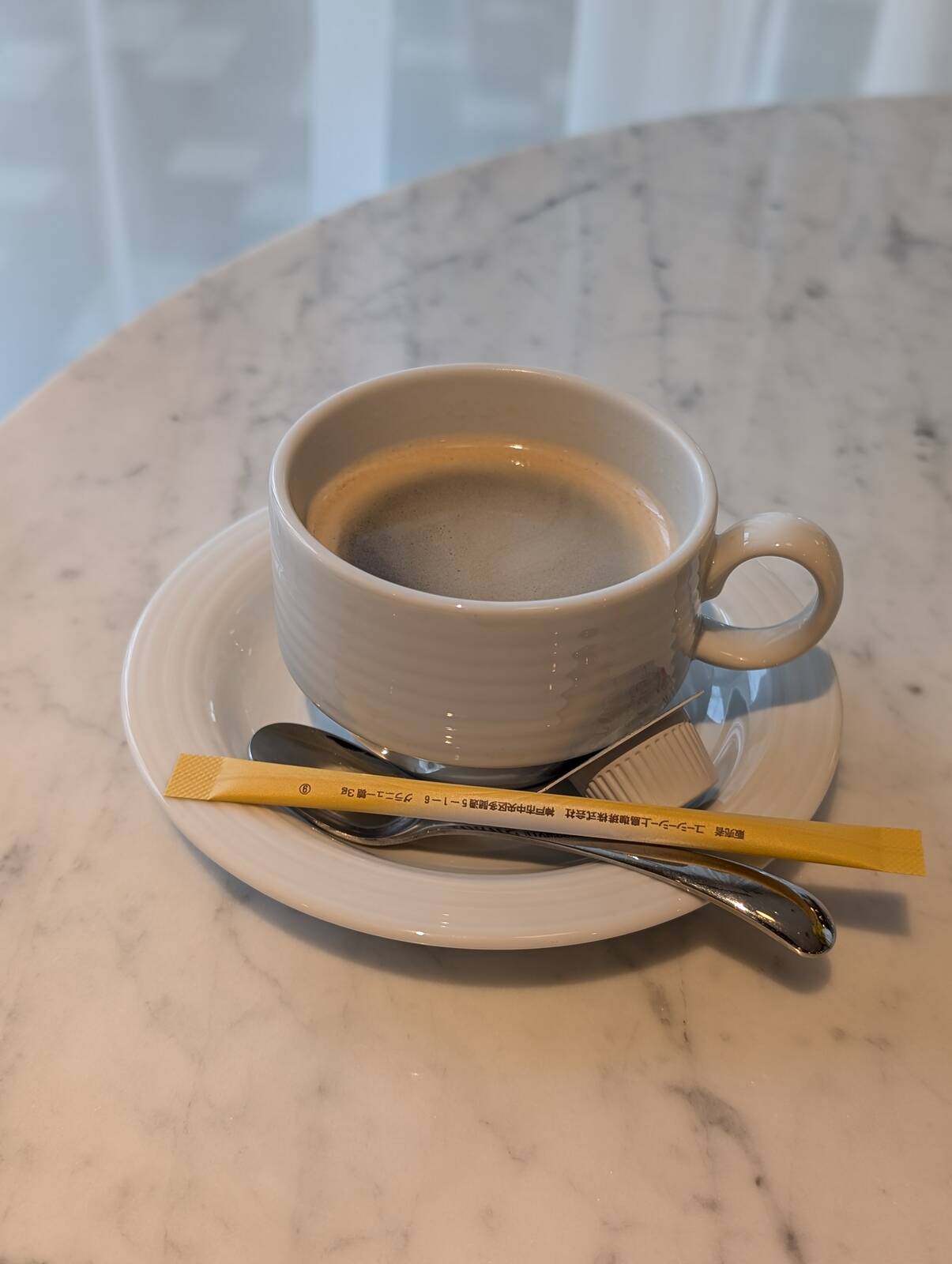 食後のコーヒー