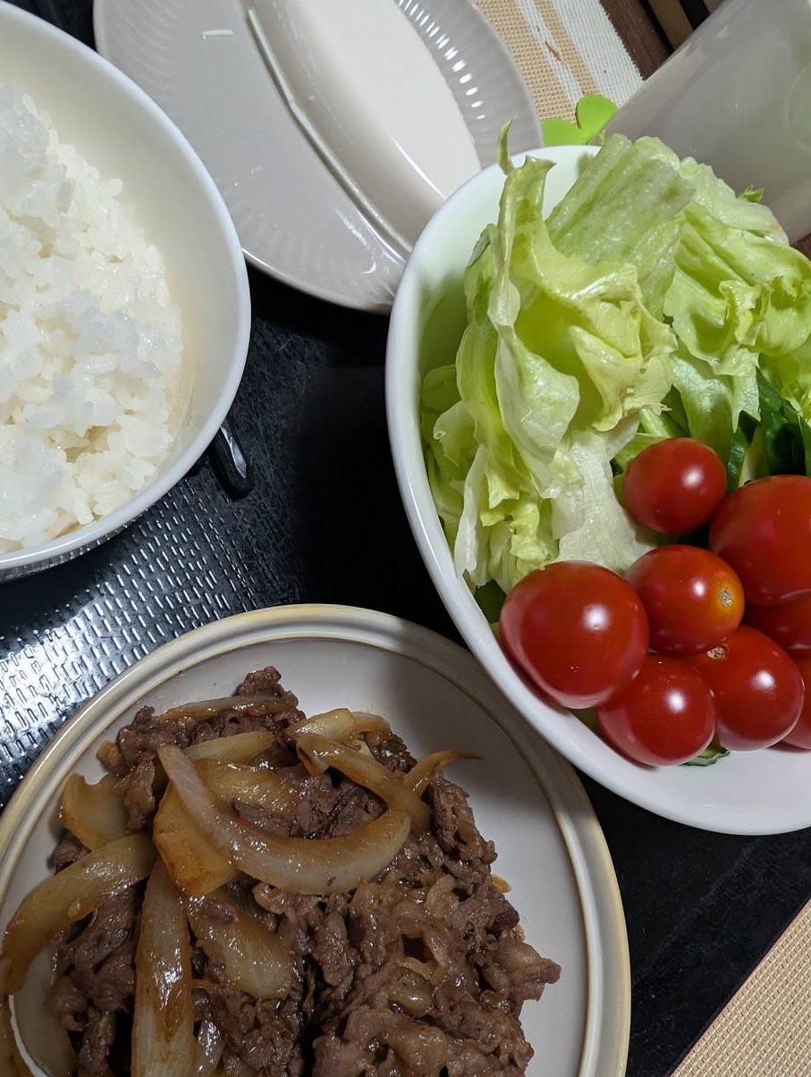 本日の夕食