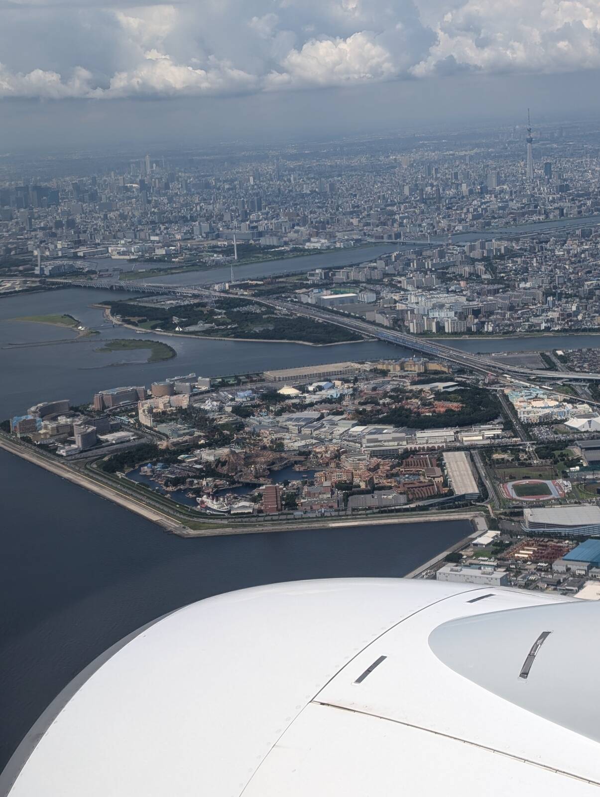 ネズミランド上空