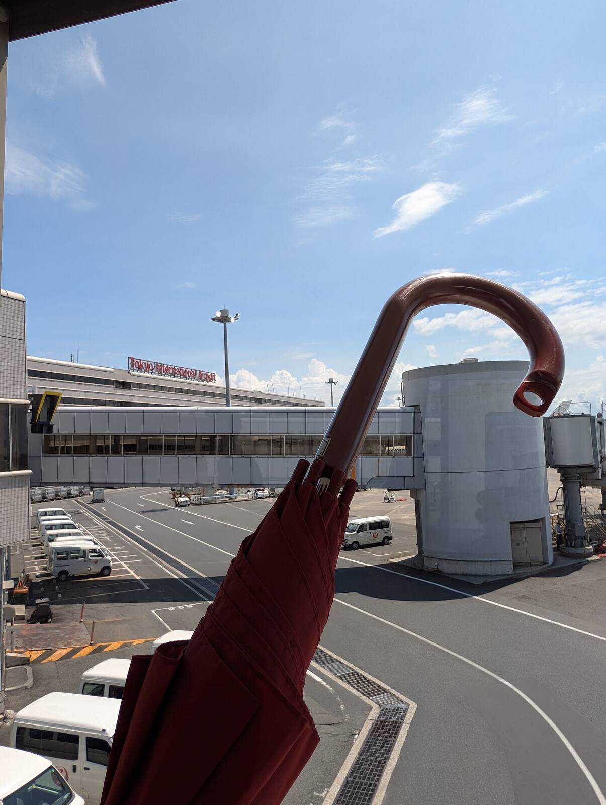 羽田空港着