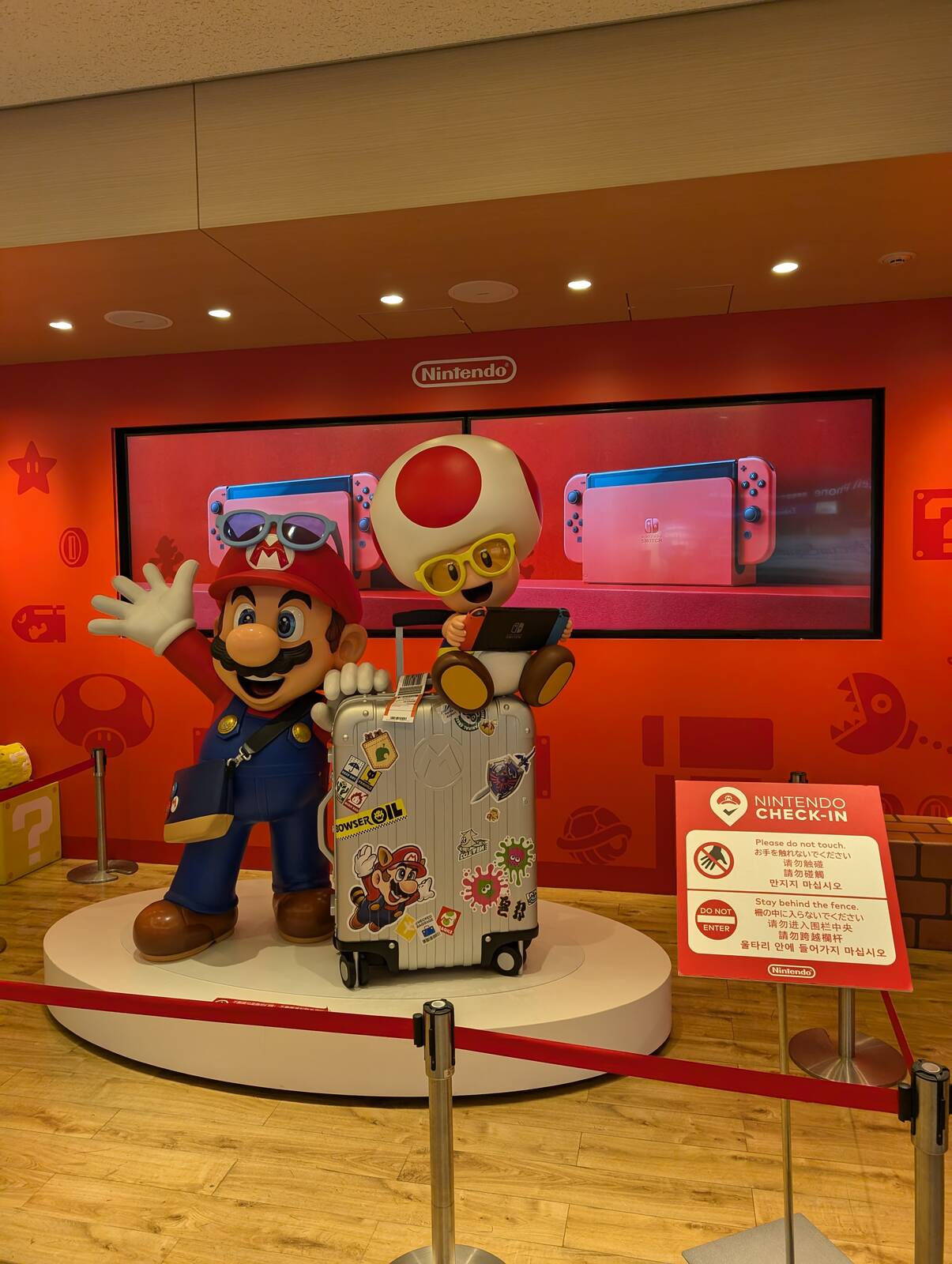 NINTENDO CHECK-IN