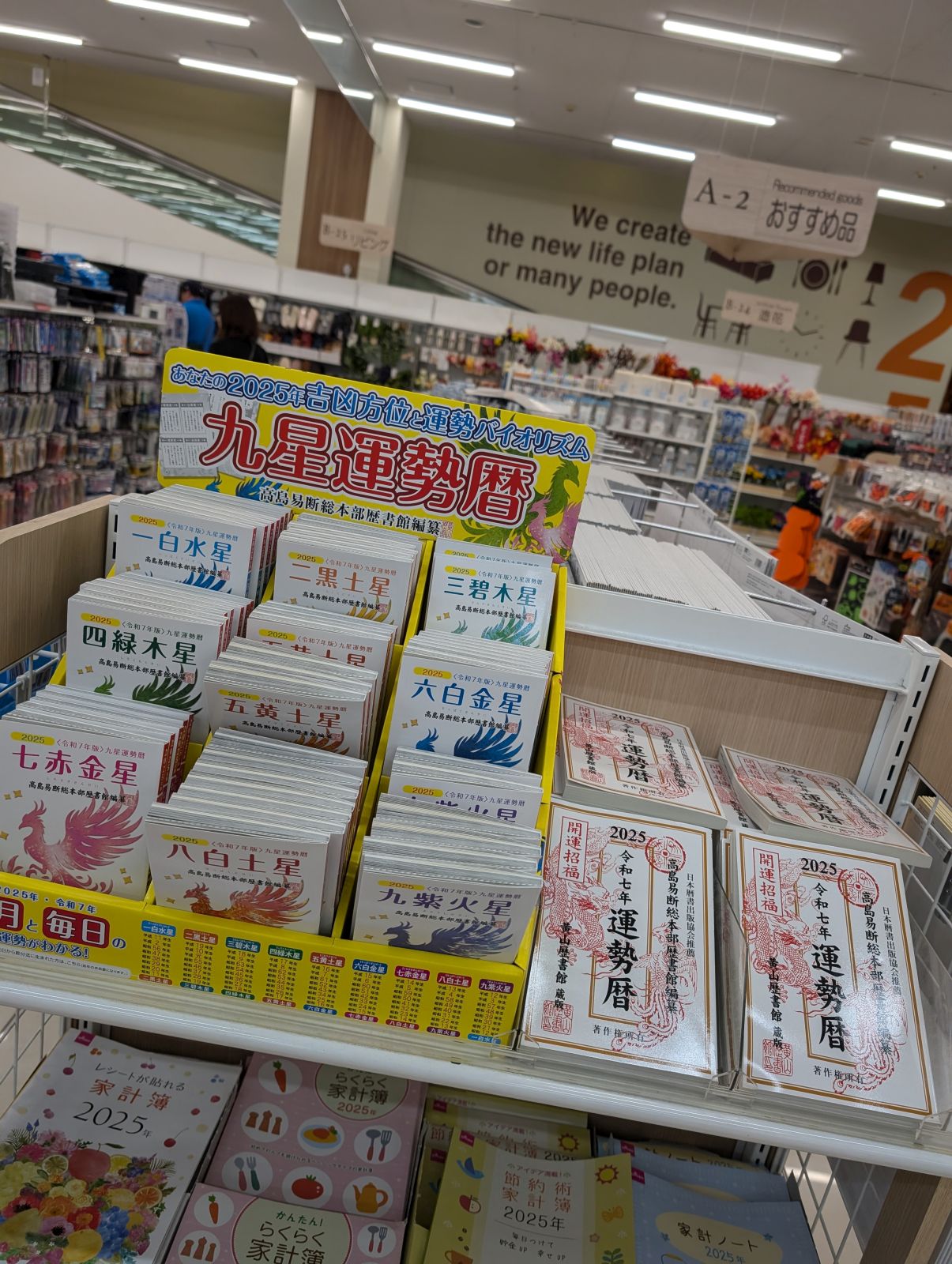 来年の運勢暦