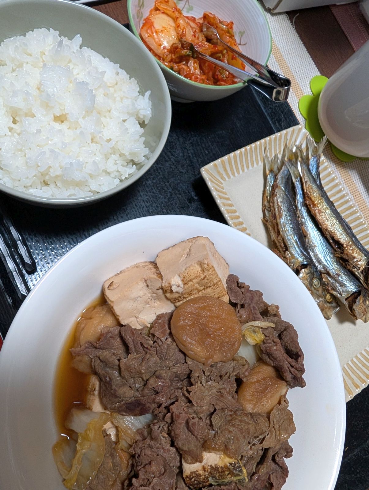 本日の夕食