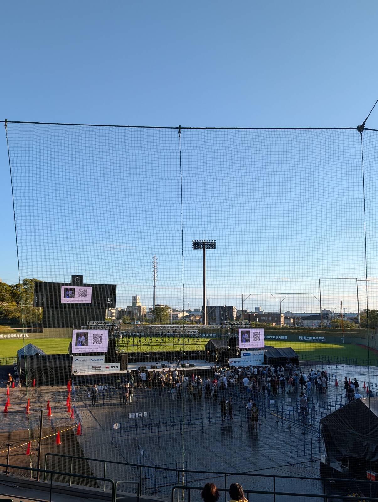 公開収録の準備