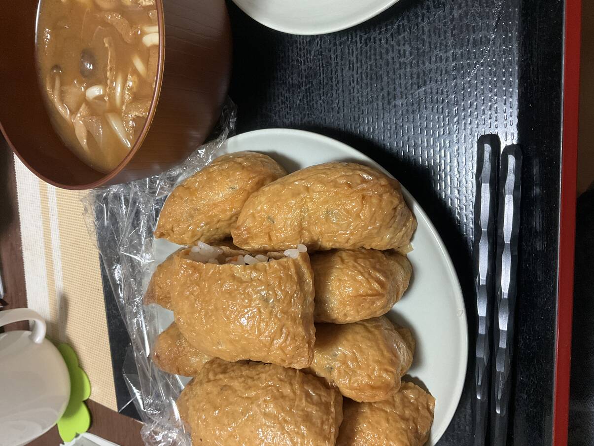 本日の朝食兼昼食