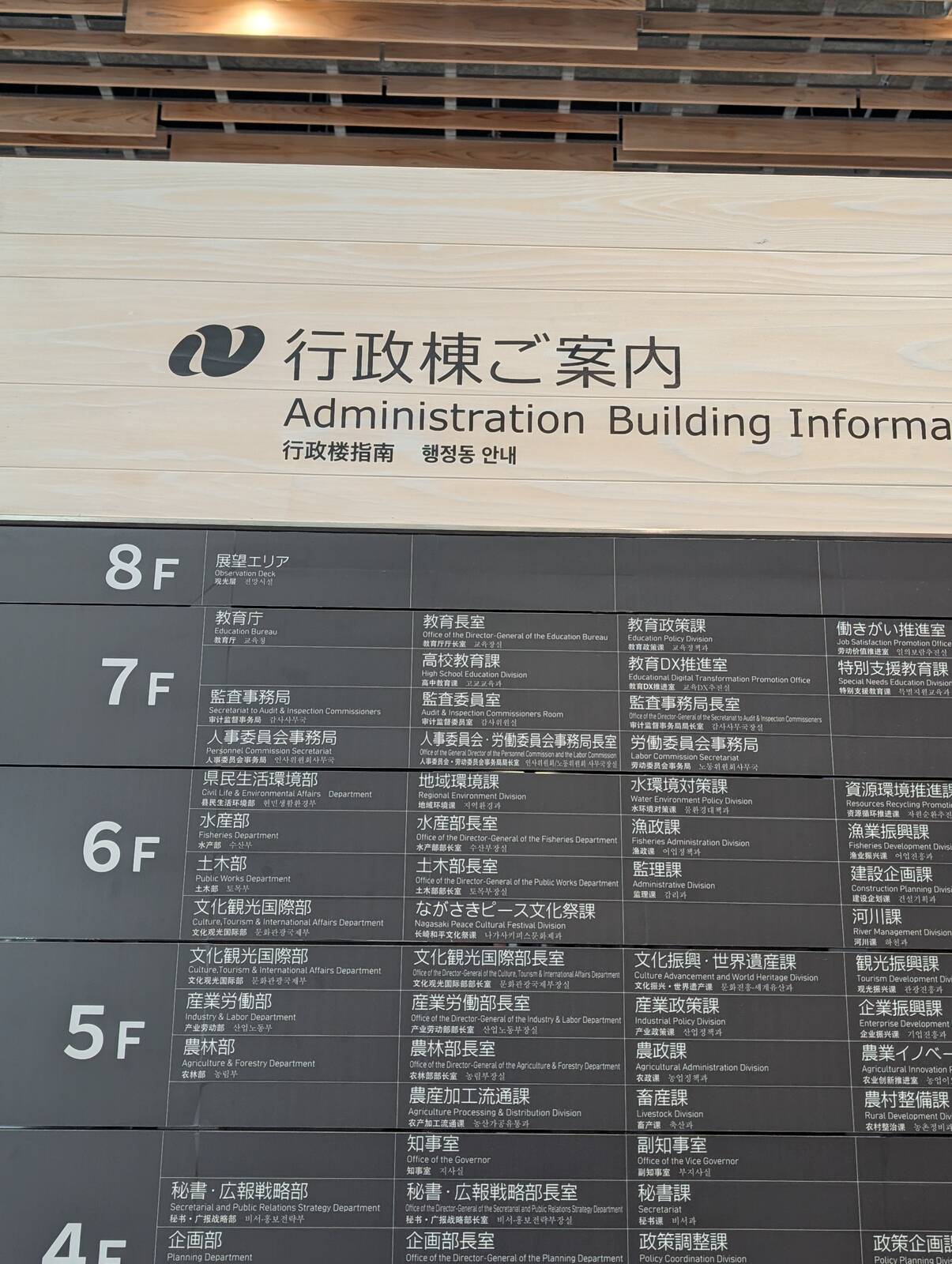 行政棟ご案内