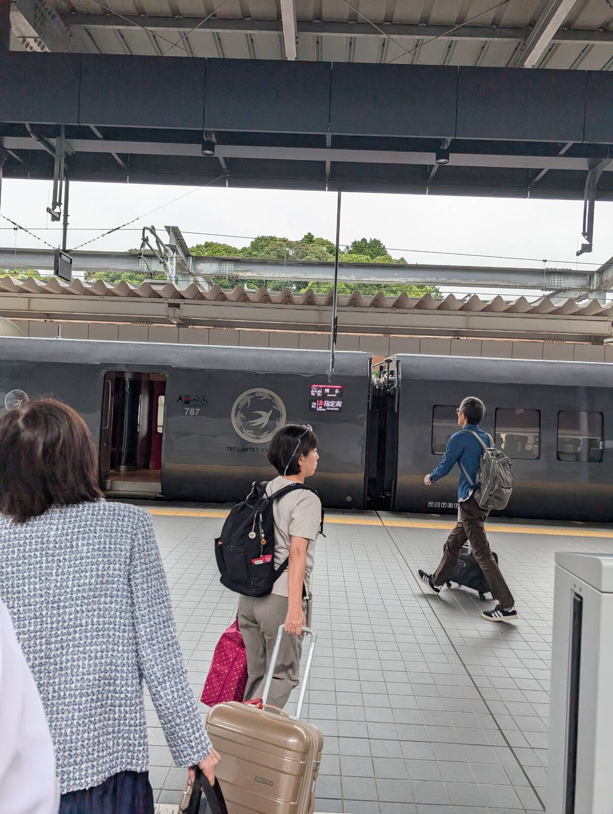 電車の乗り換え