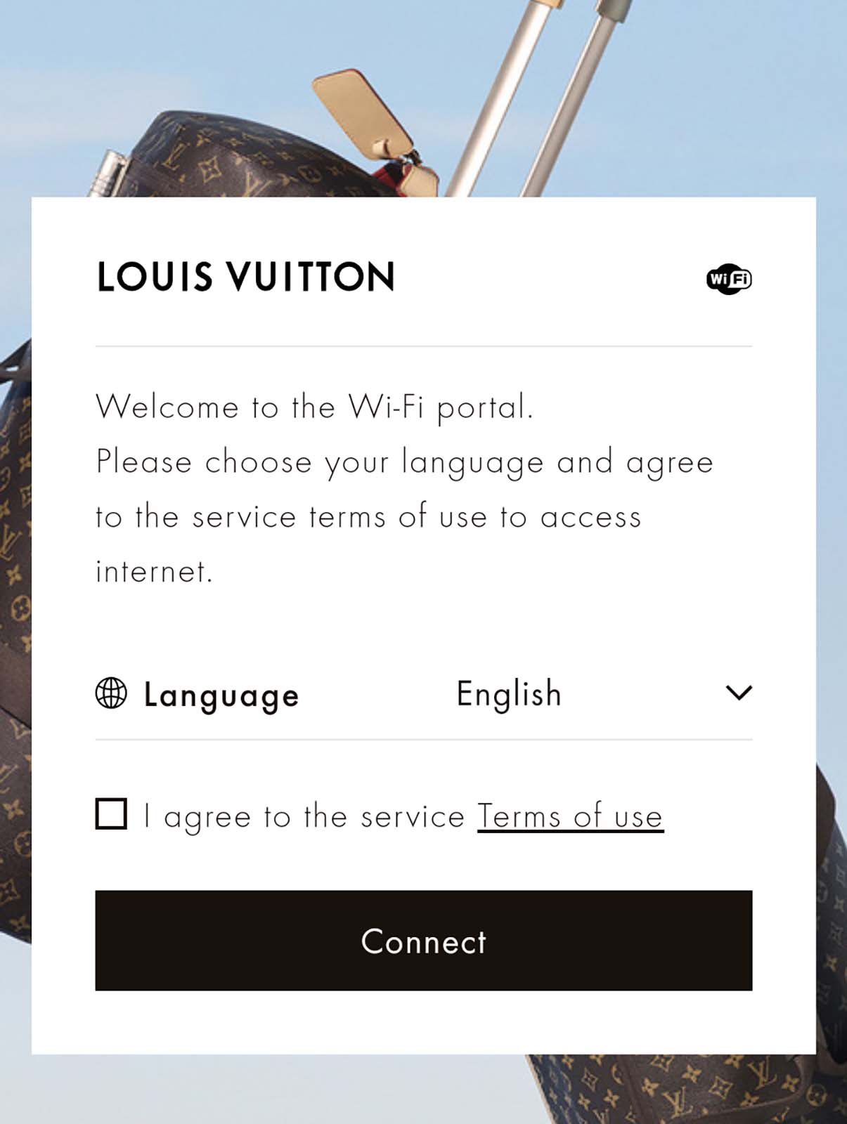 LOUIS VUITTONのWi-Fi