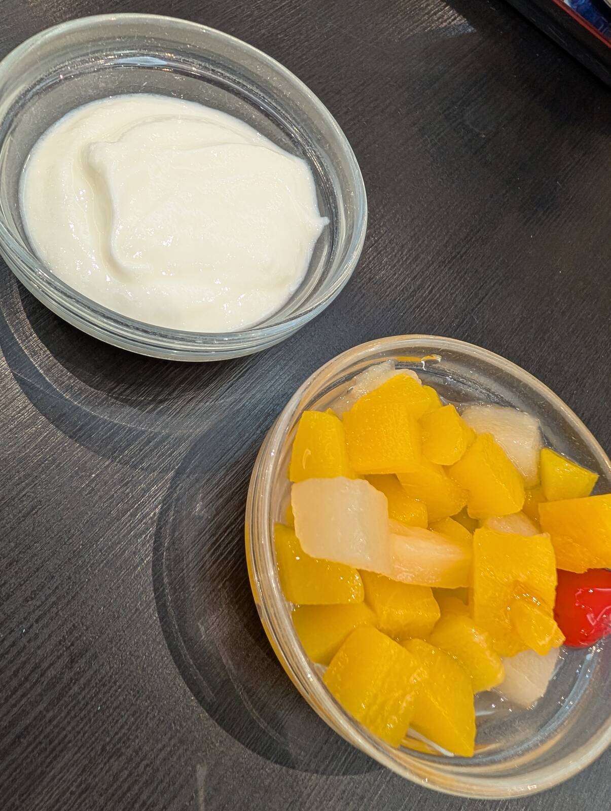 食後のデザート