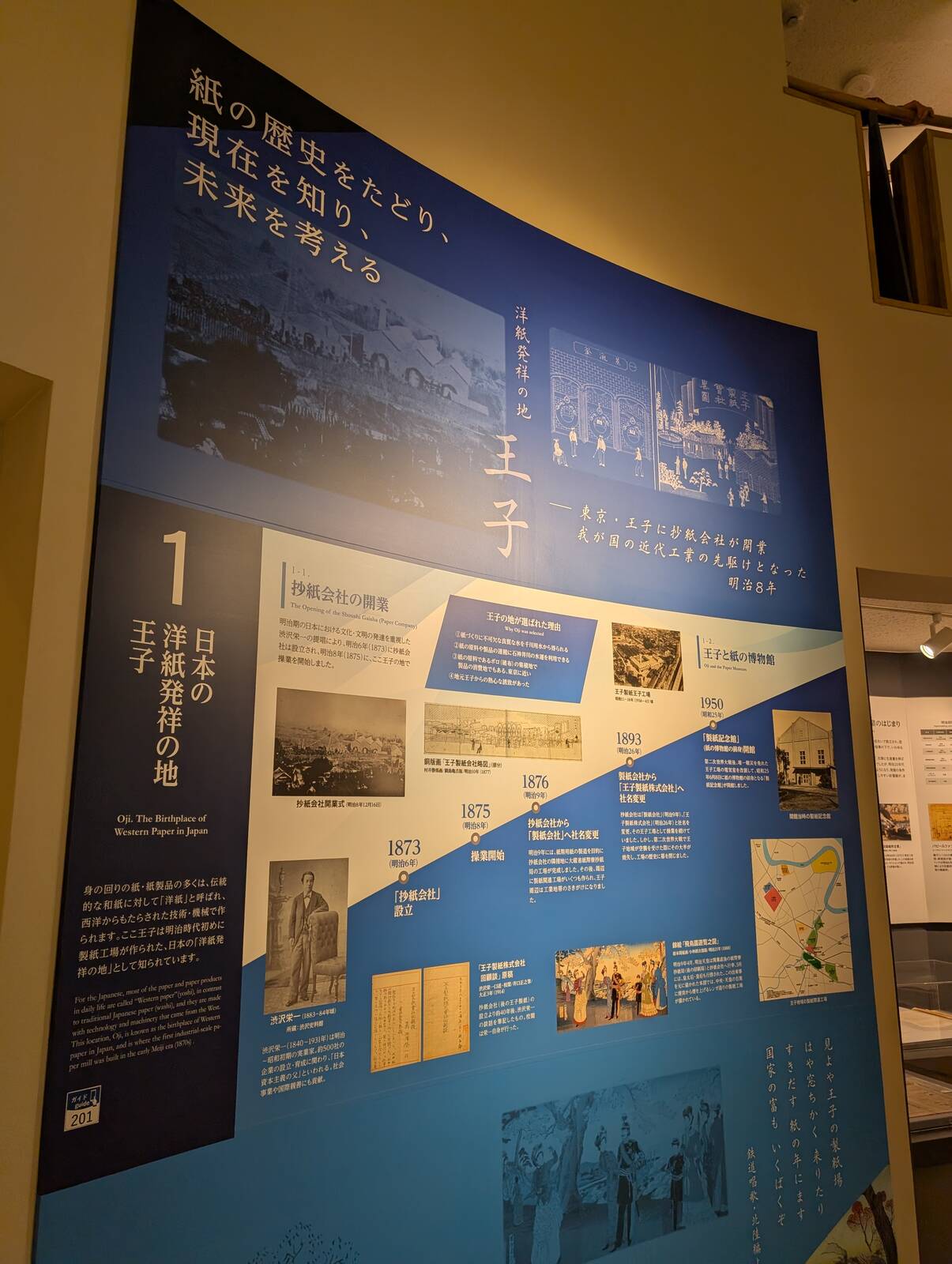 日本の洋紙発祥の地