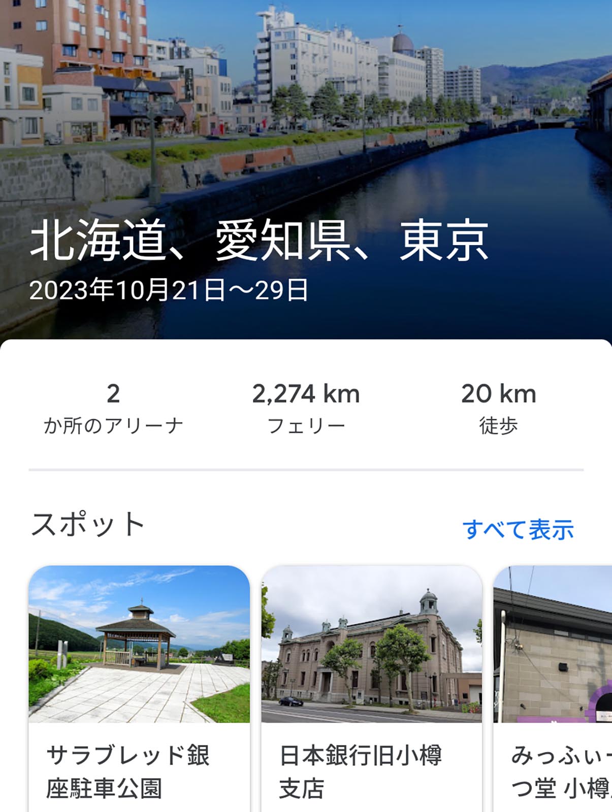 去年の今頃