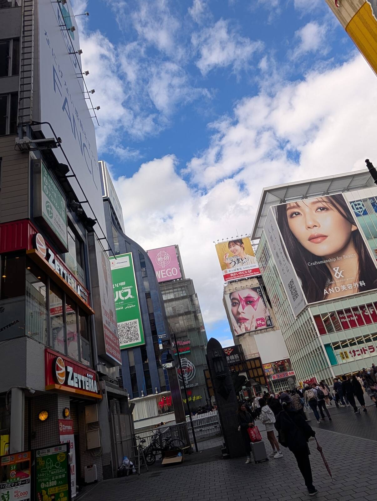 戎橋の角