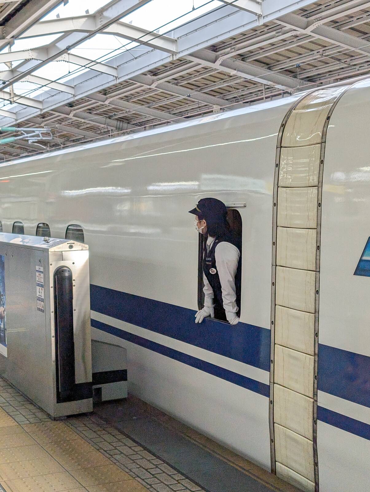 パトカーの箱乗り風