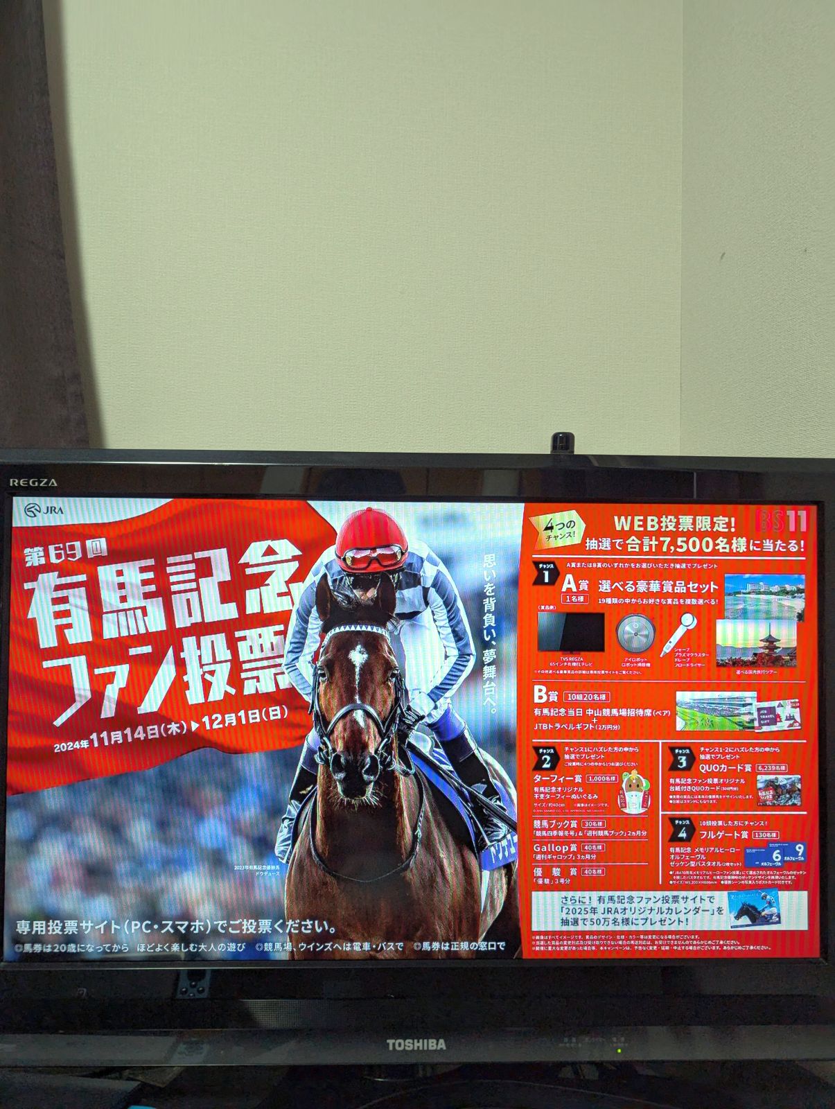有馬記念ファン投票