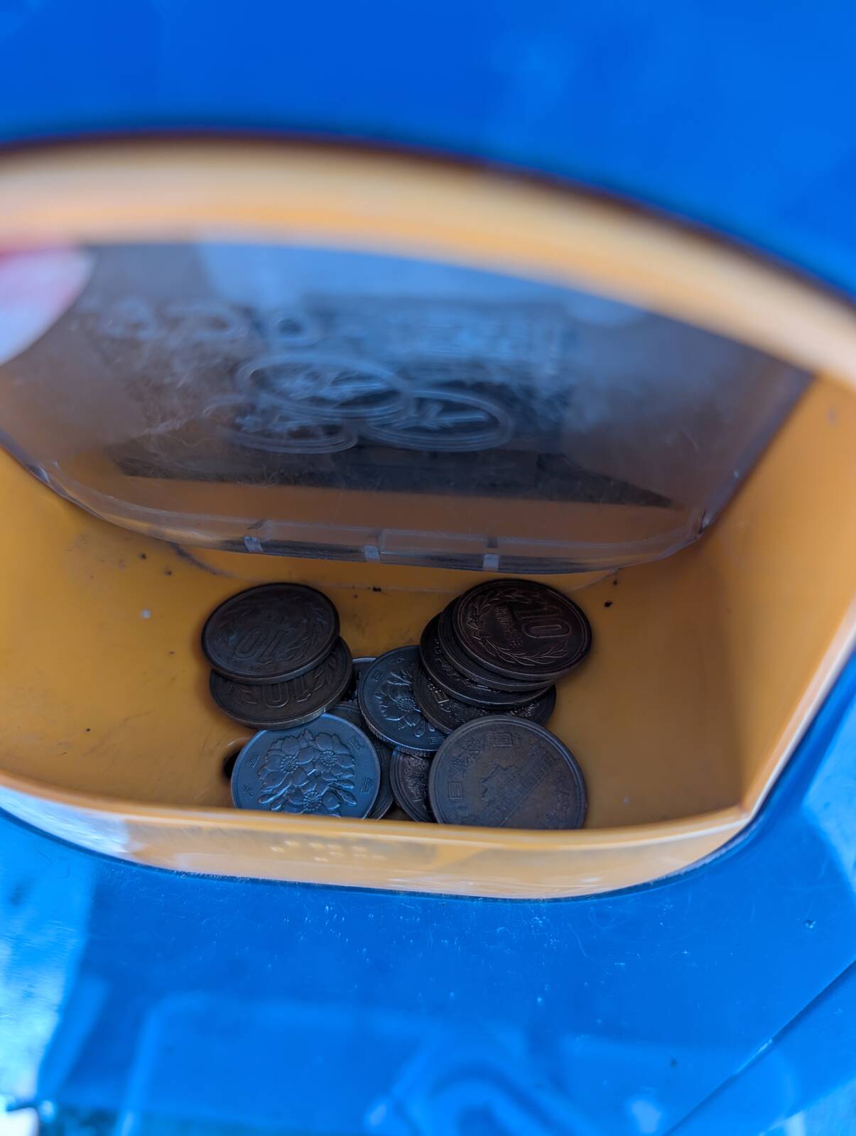 自販機のおつり