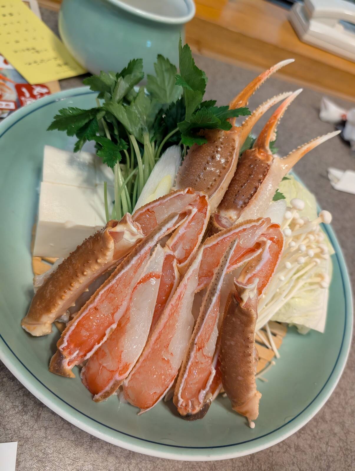 かにすきの具