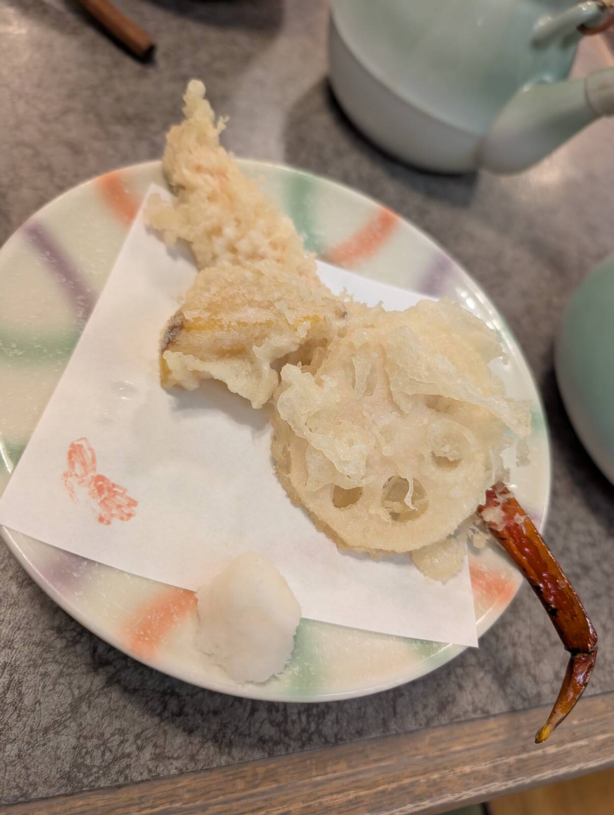かに天ぷら
