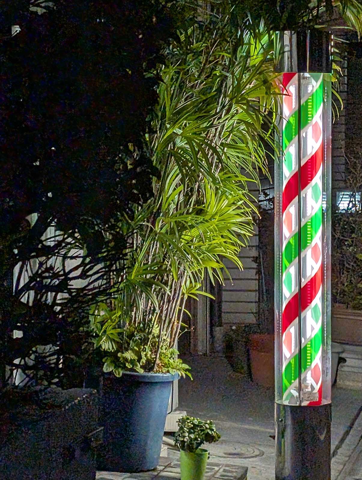 散髪終了