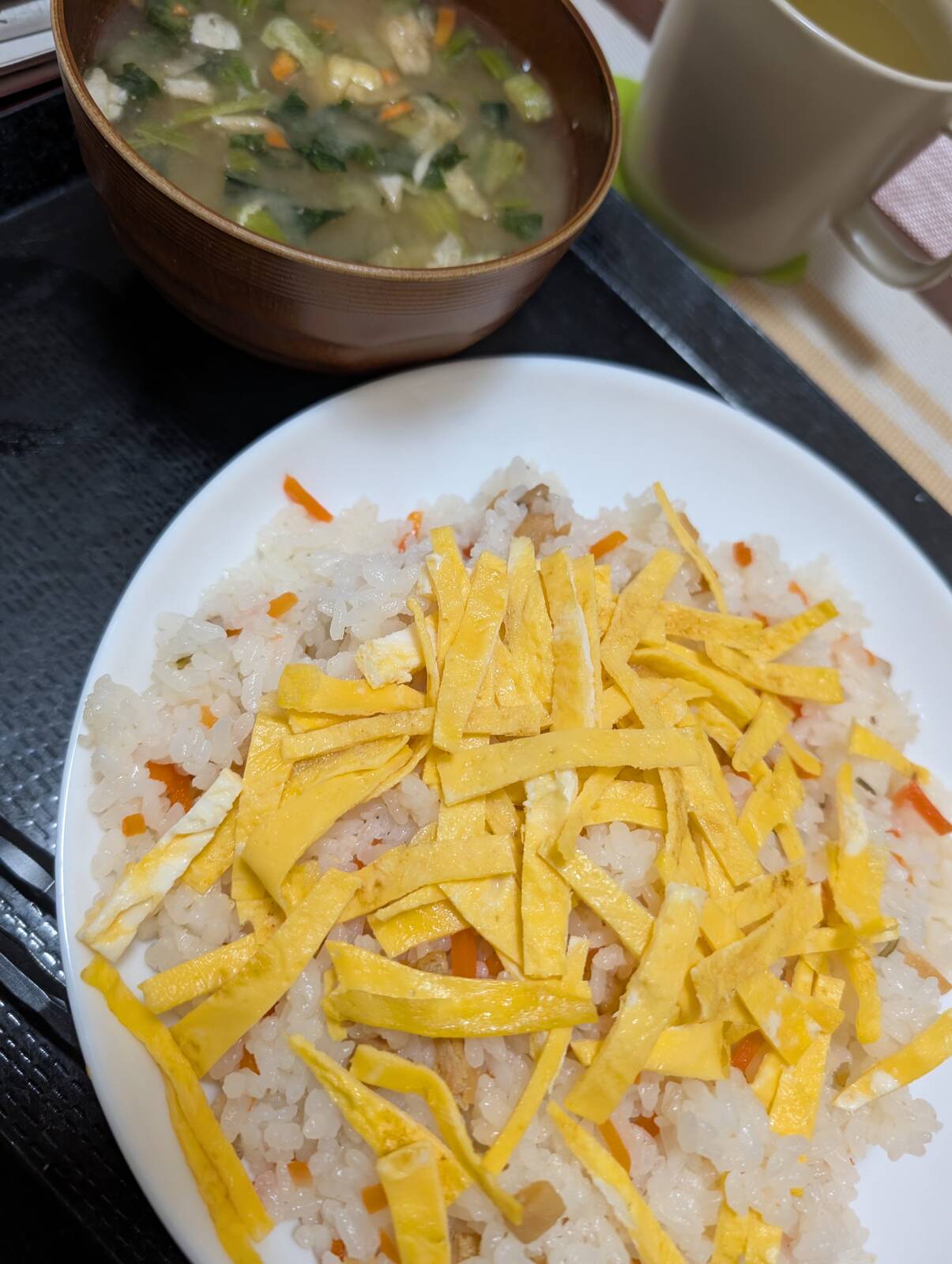 本日の朝食兼昼食