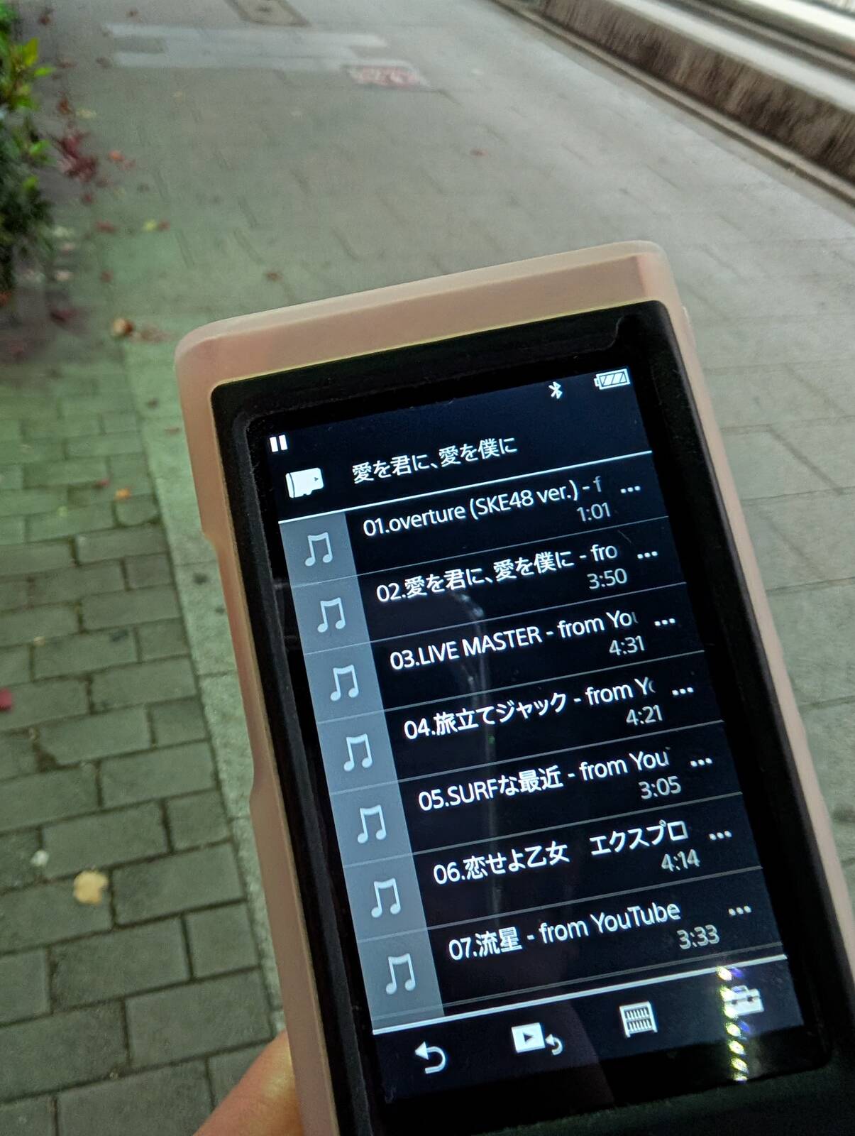 本日の散歩BGM