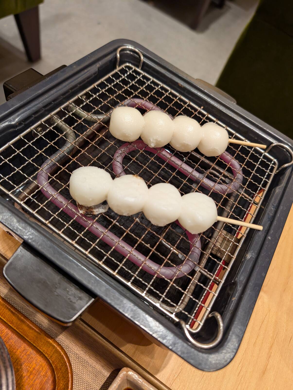 団子の焼き