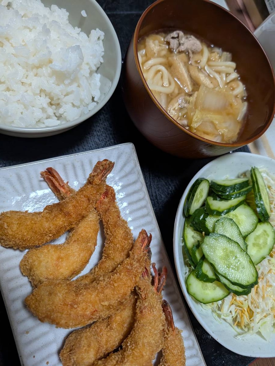 本日の夕食