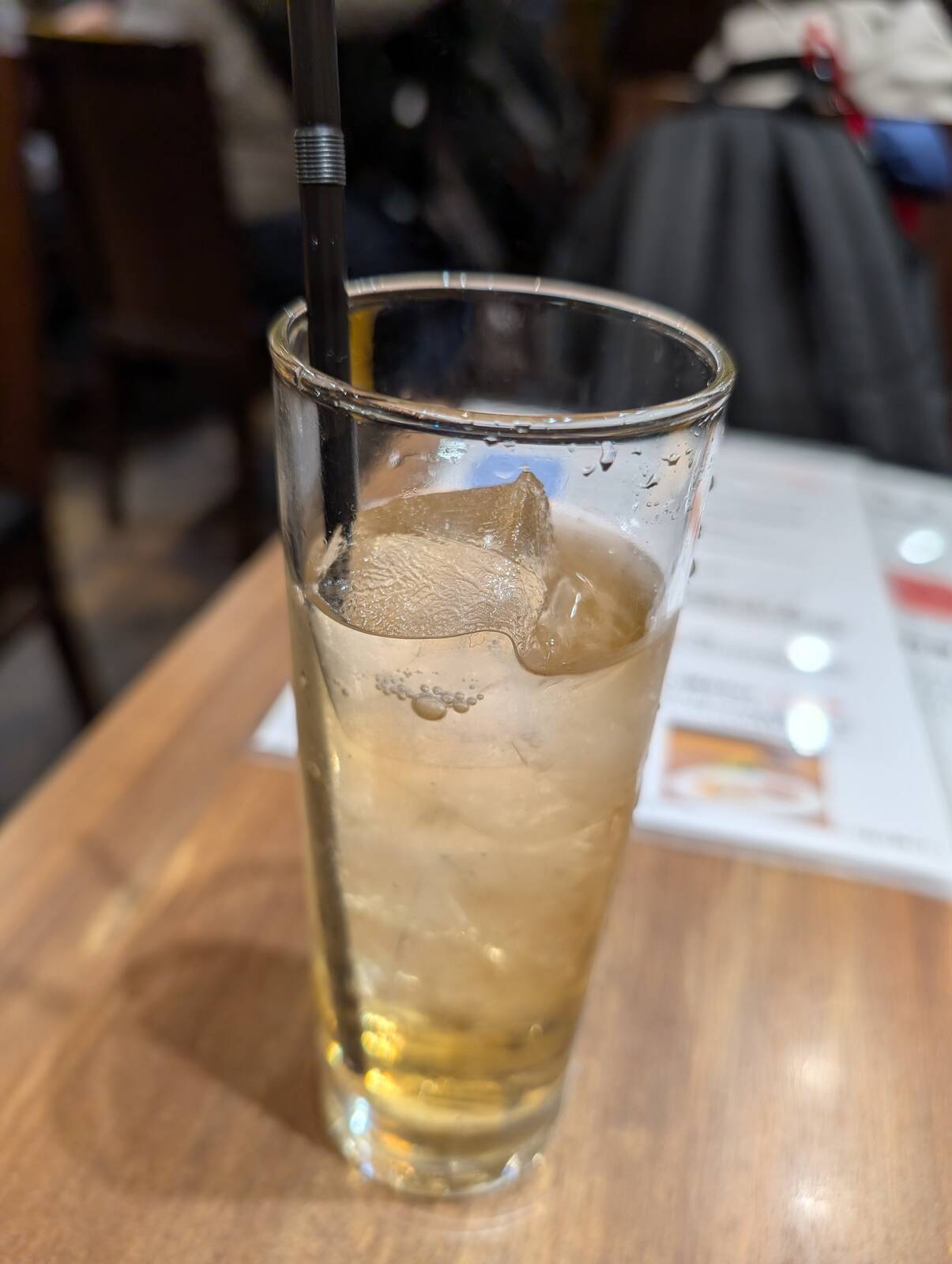 本日のドリンク