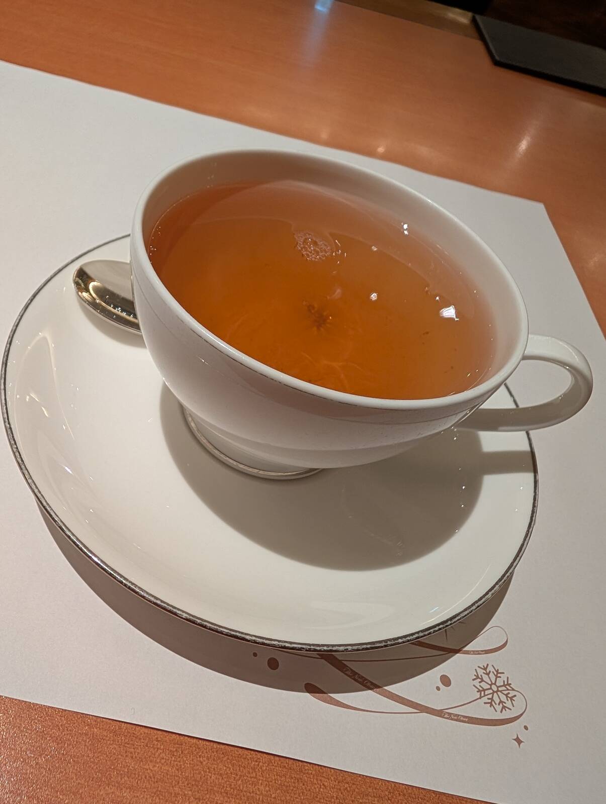 紅茶のお代わり（４杯目）